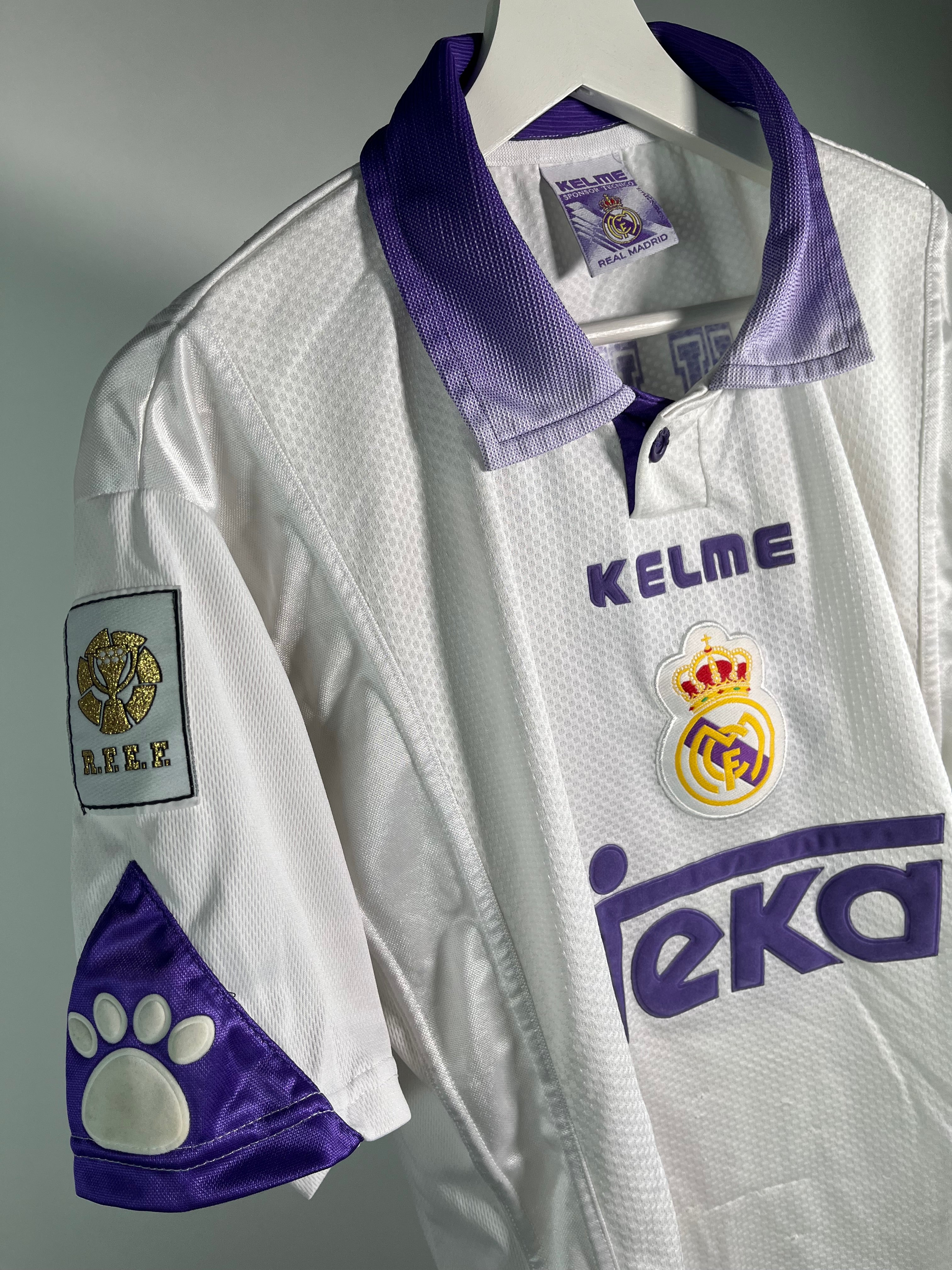 Jersey Real Madrid Local 1997 1998 Davor Suker (M)