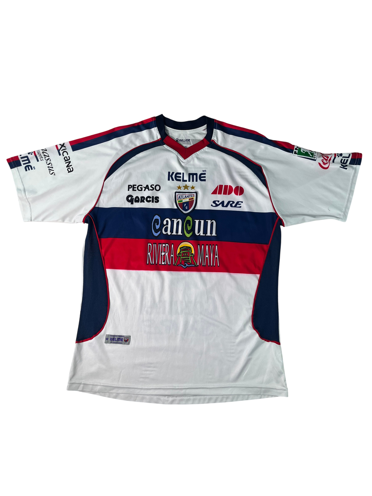 Jersey Atlante Visita 2010 2011 Utilería Edgar "Tepa" Solís (XL)