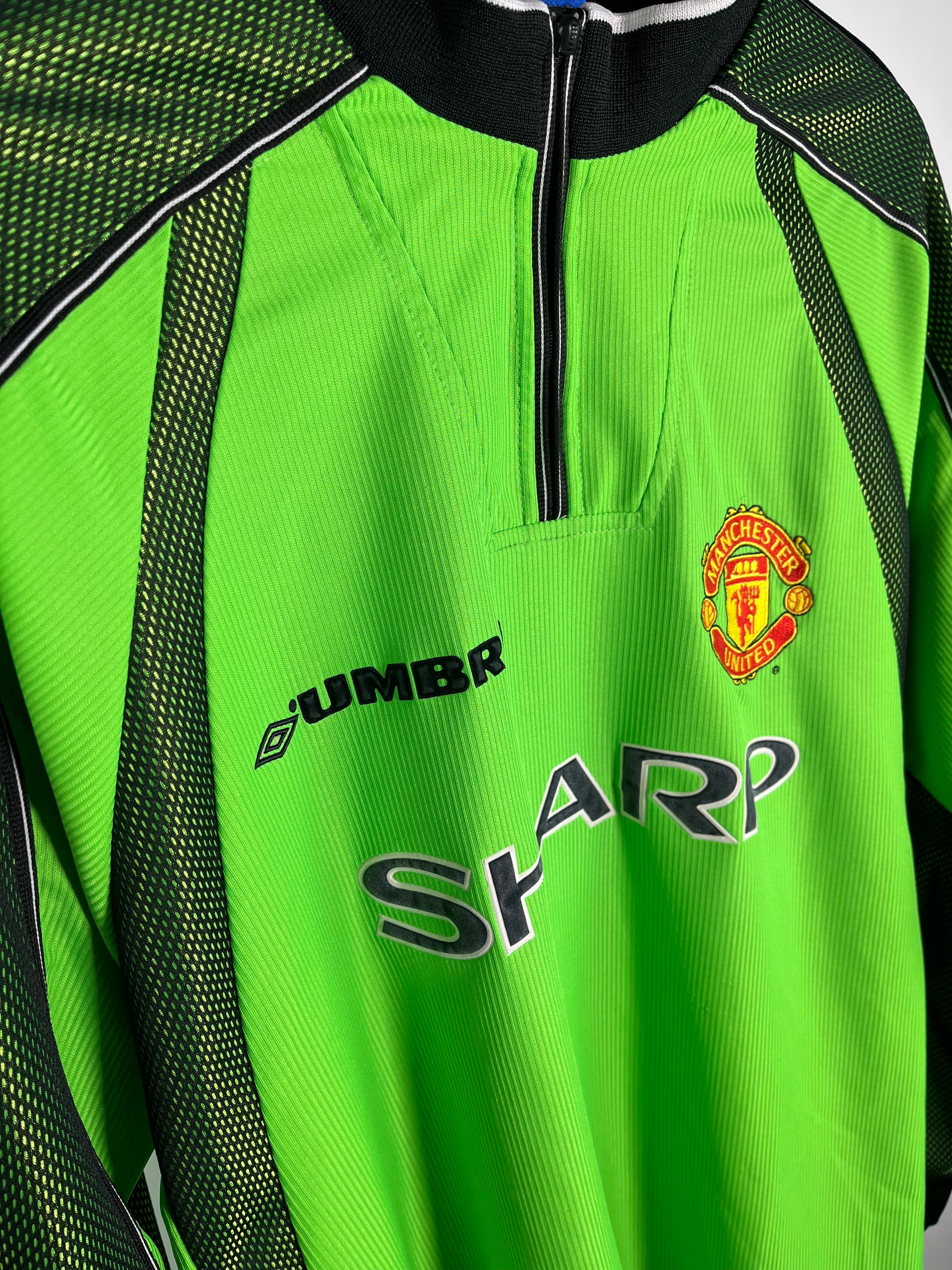 Jersey Manchester United Portero 1999 2000 Manga Larga Peter Schmeichel (M)