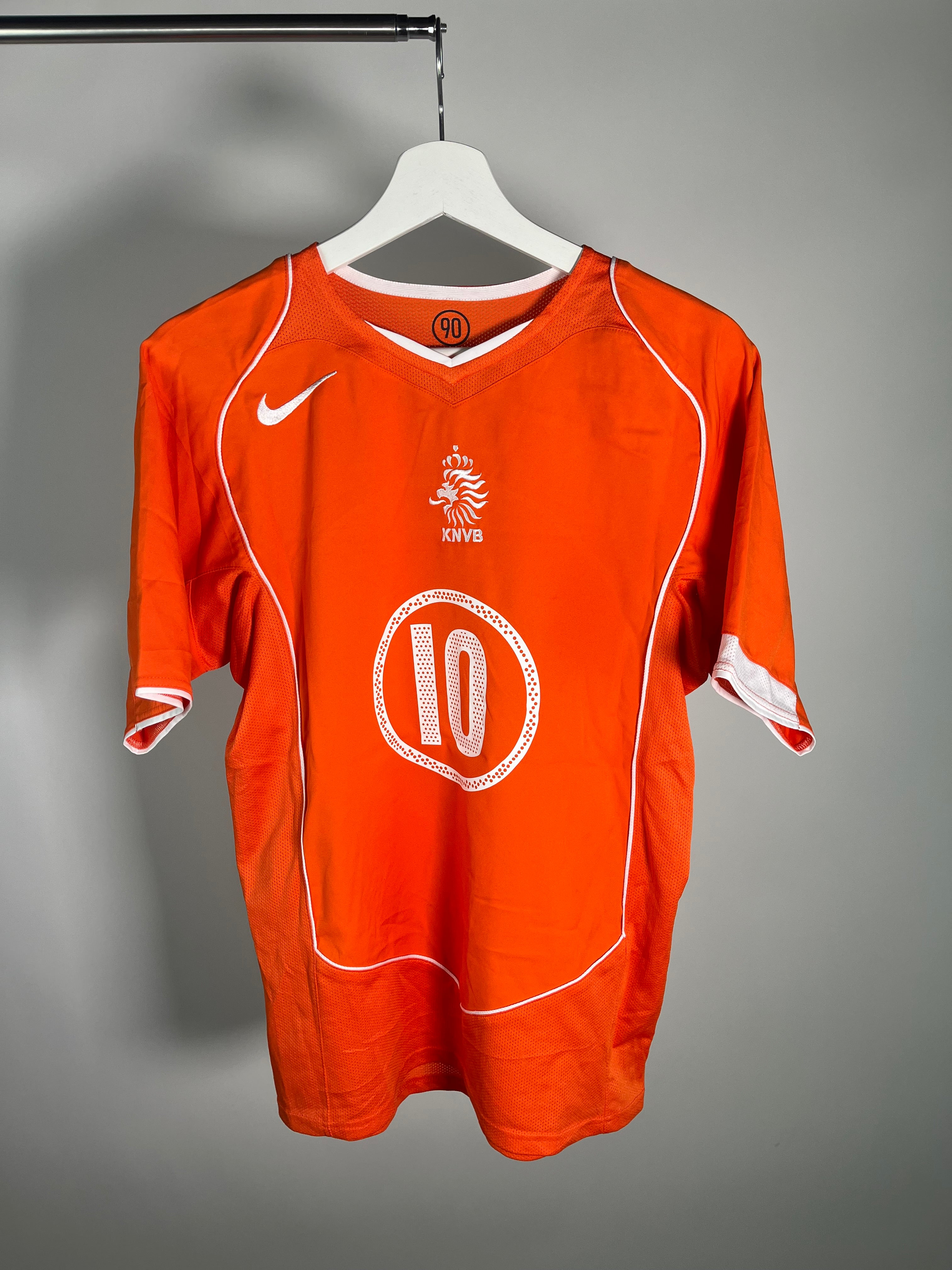 Jersey Holanda Local 2004 2006 *Total 90* Ruud Van Nistelrooy (S)