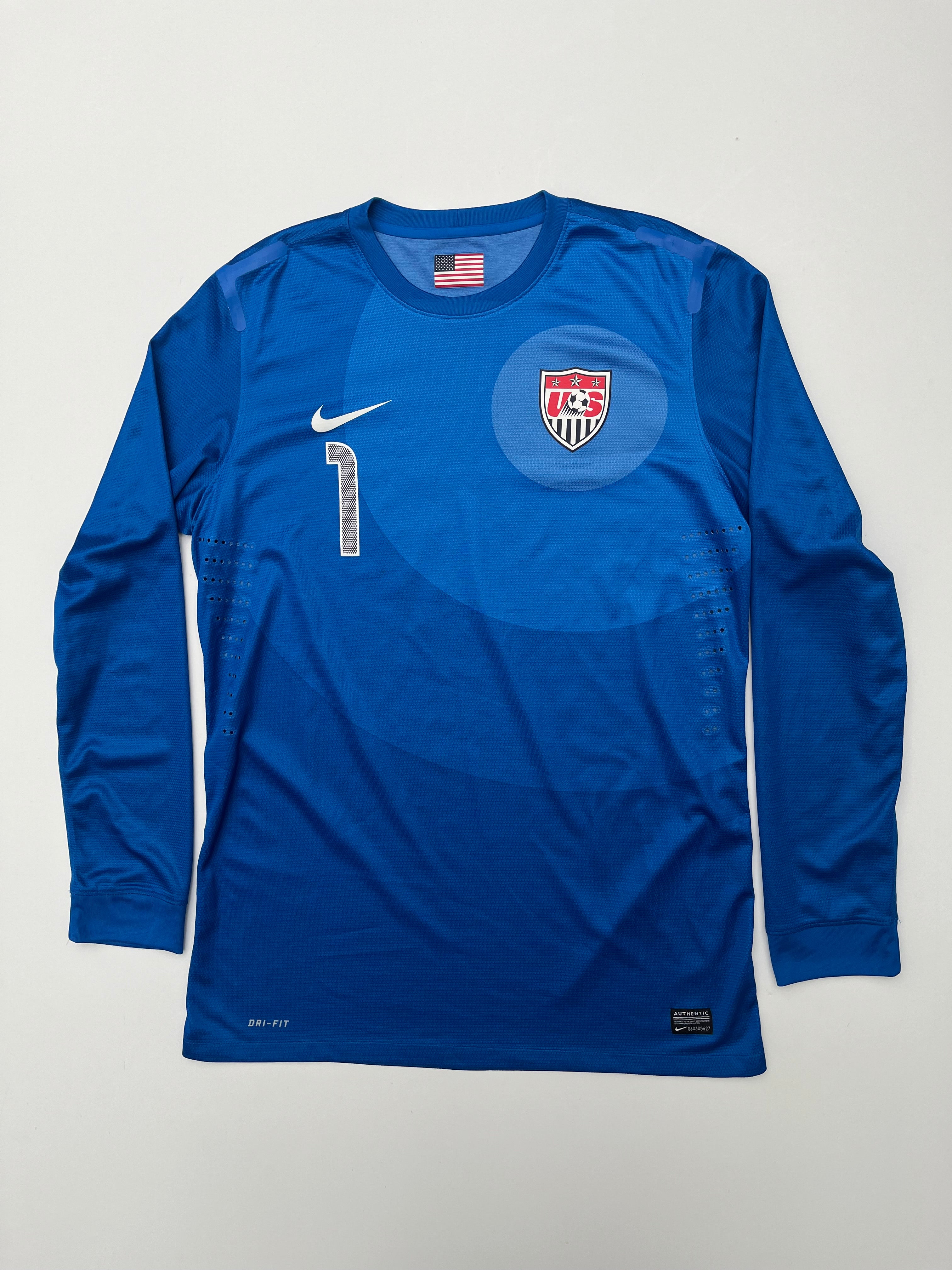 Jersey Estados Unidos Portero 2012 2013 Utilería Nick Rimando (L)