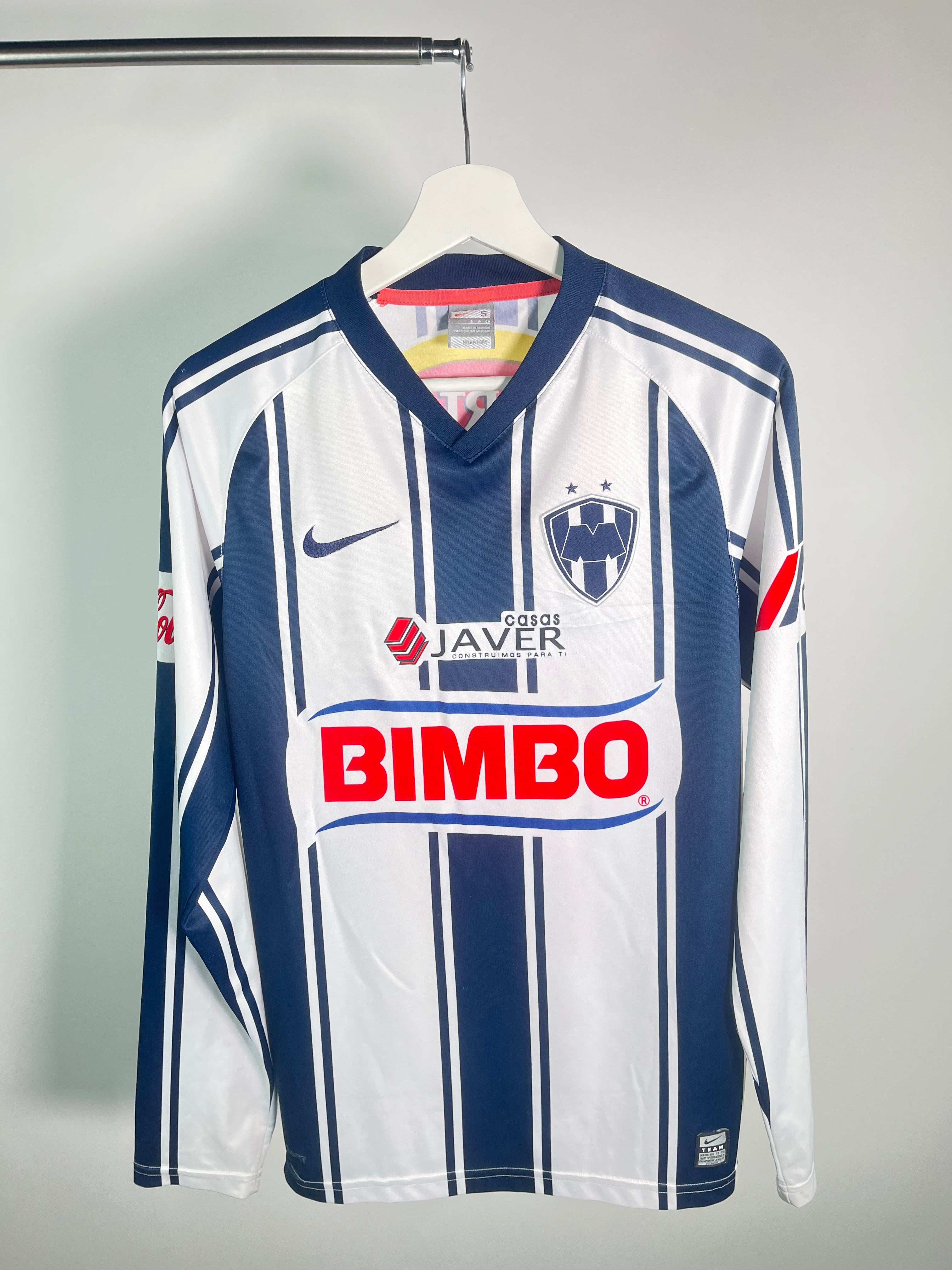 Jersey Rayados Monterrey Local 2008 2009 Manga Larga Humberto Suazo (S)