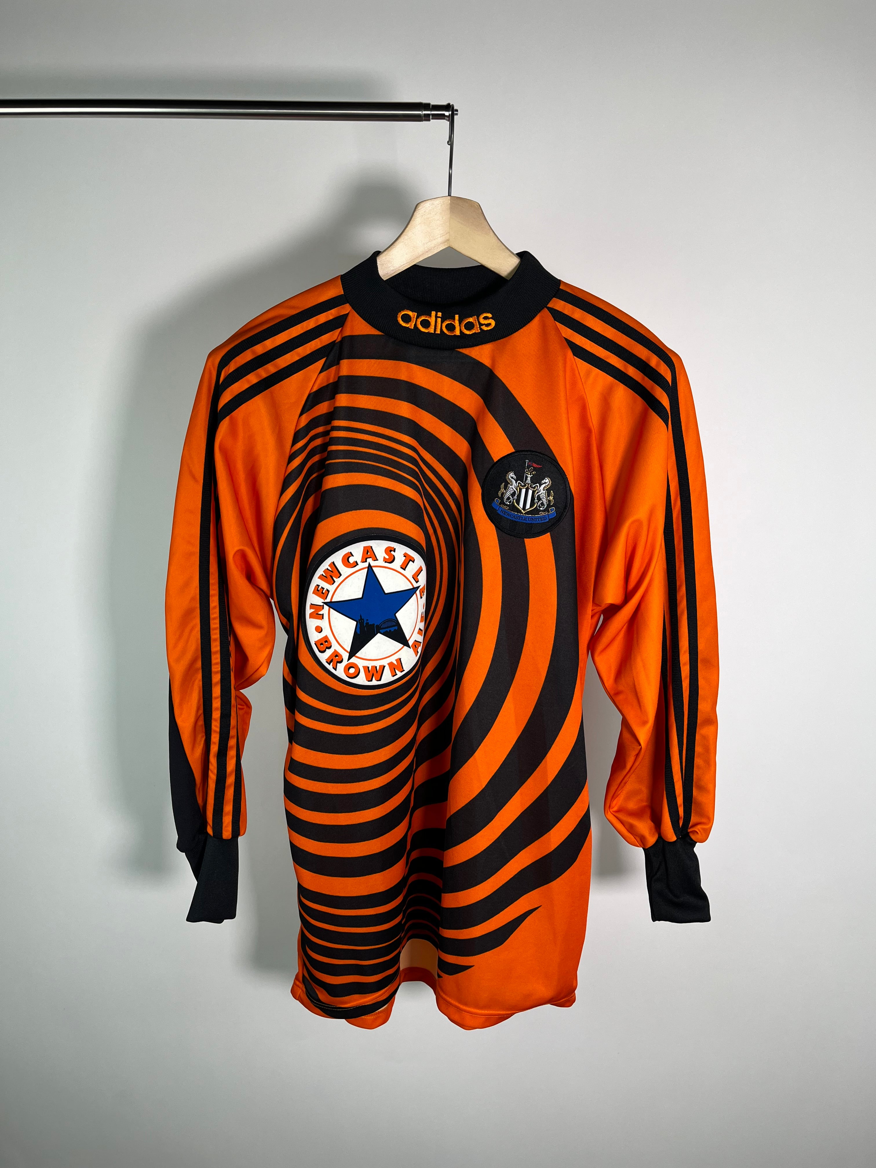 Jersey Newcastle United Portero 1997 1998 Manga Larga (L)