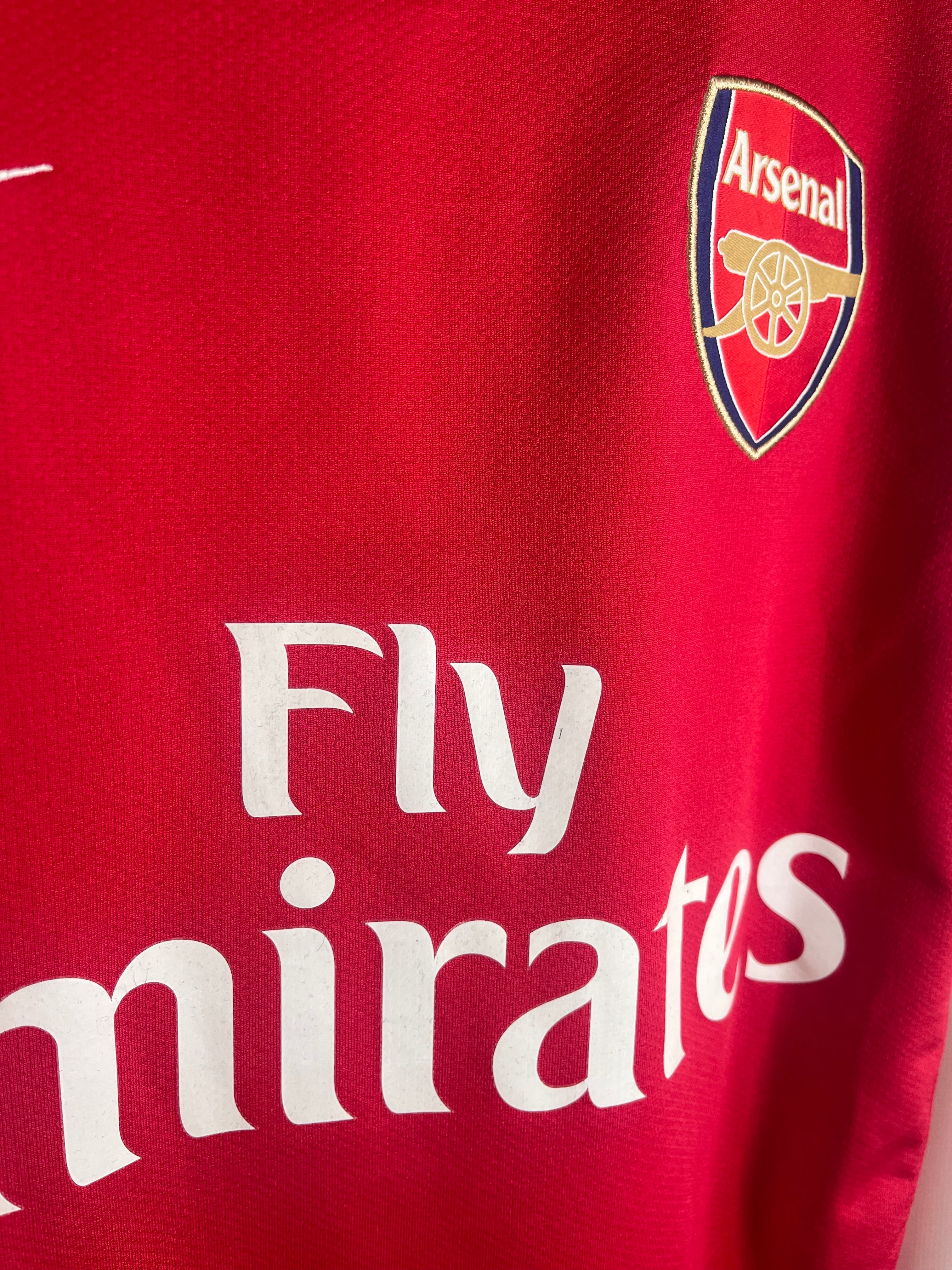 Jersey Arsenal Local 2007 2008 Manga Larga Thierry Henry (S)