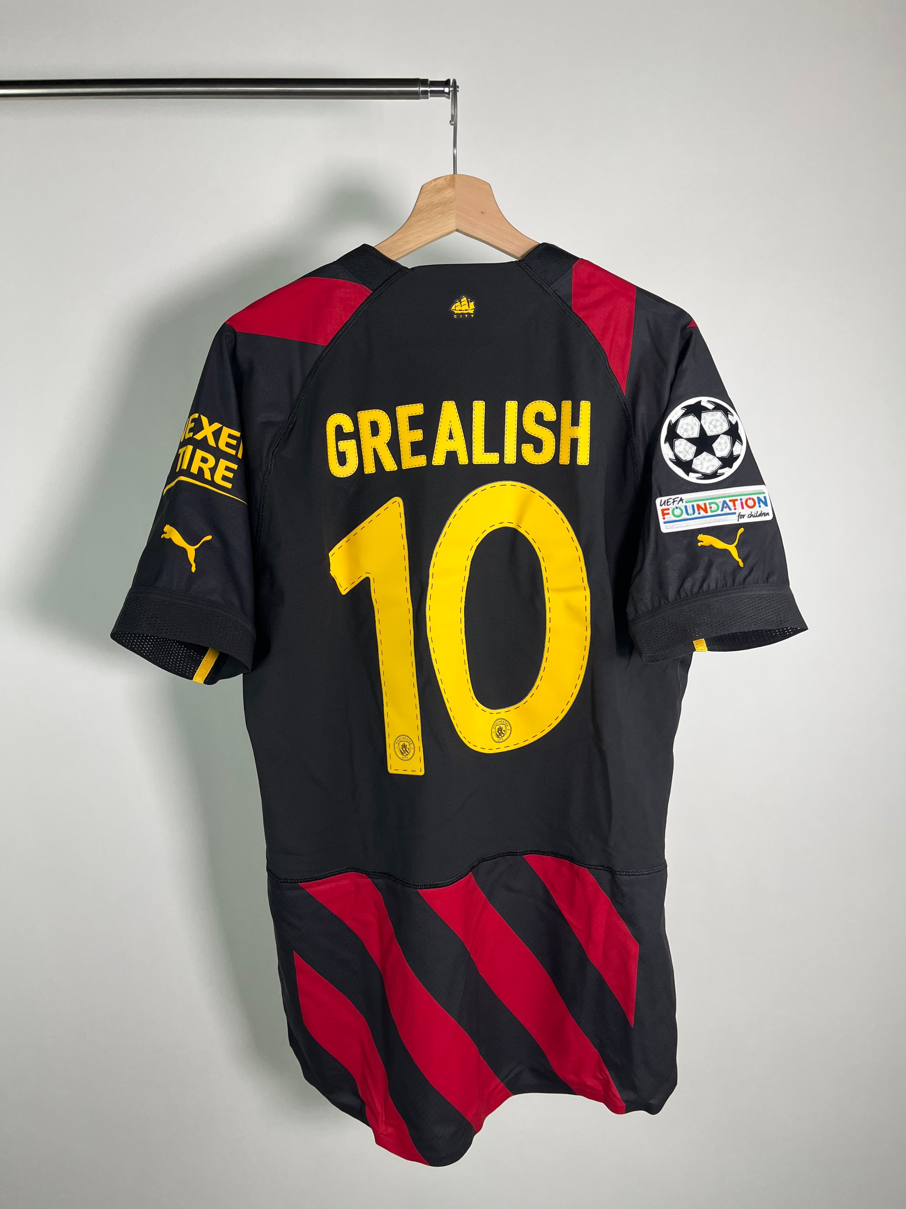 Jersey Manchester City Visita 2022 2023 Versión Jugador Jack