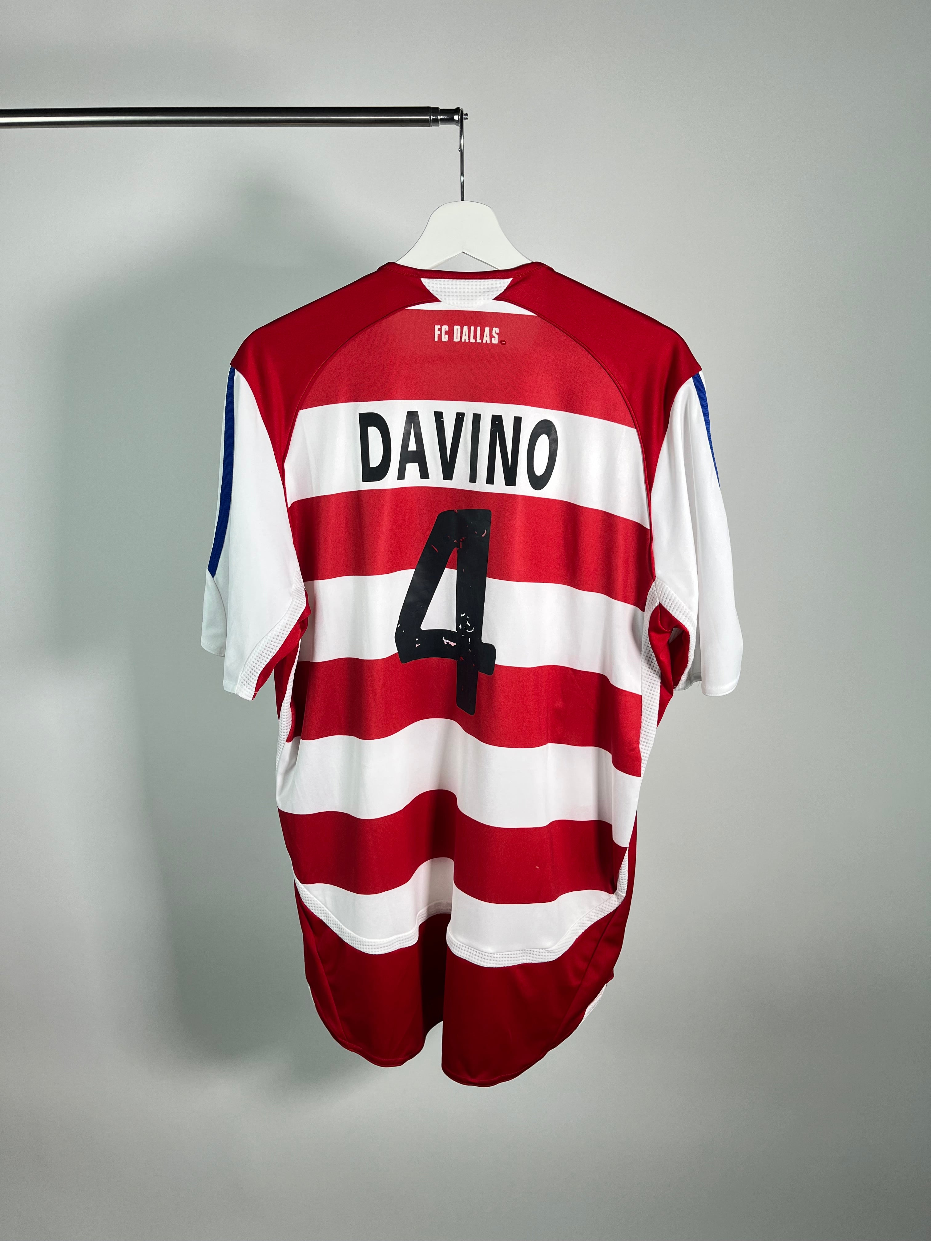 Jersey FC Dallas Local 2007 2008 Match Worn Duilio Davino (M)