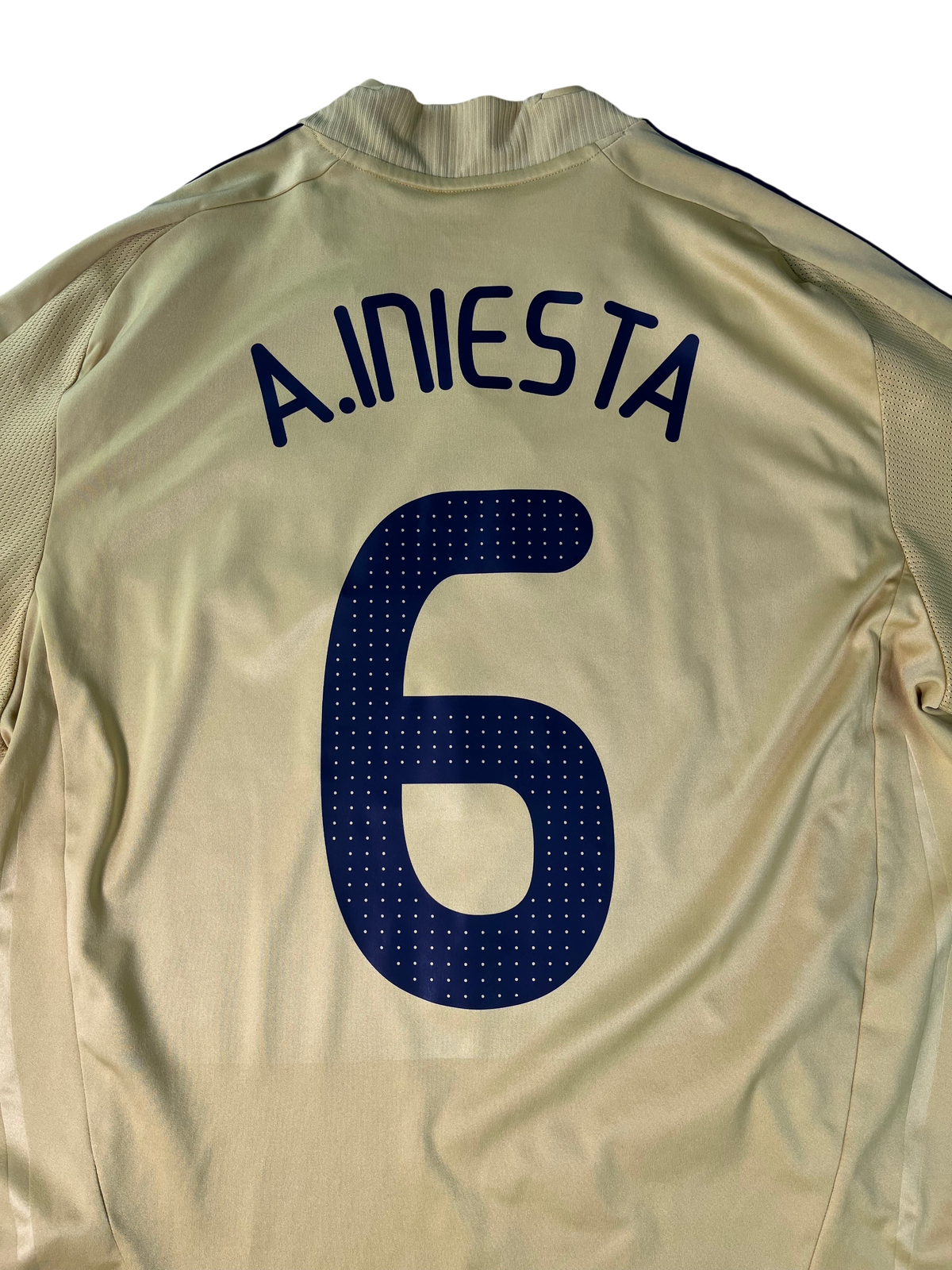 Jersey España Visita 2008 2010 Andrés Iniesta (M)