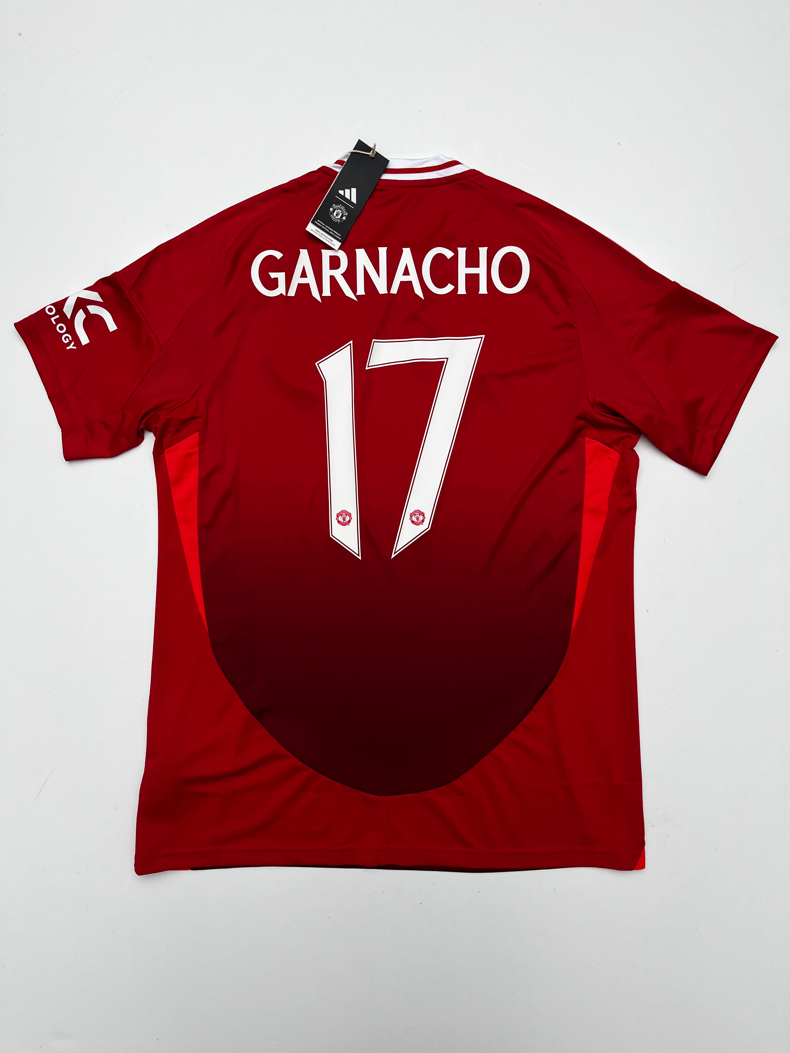 Jersey Manchester United Local 2024 2025 Alejandro Garnacho (L)