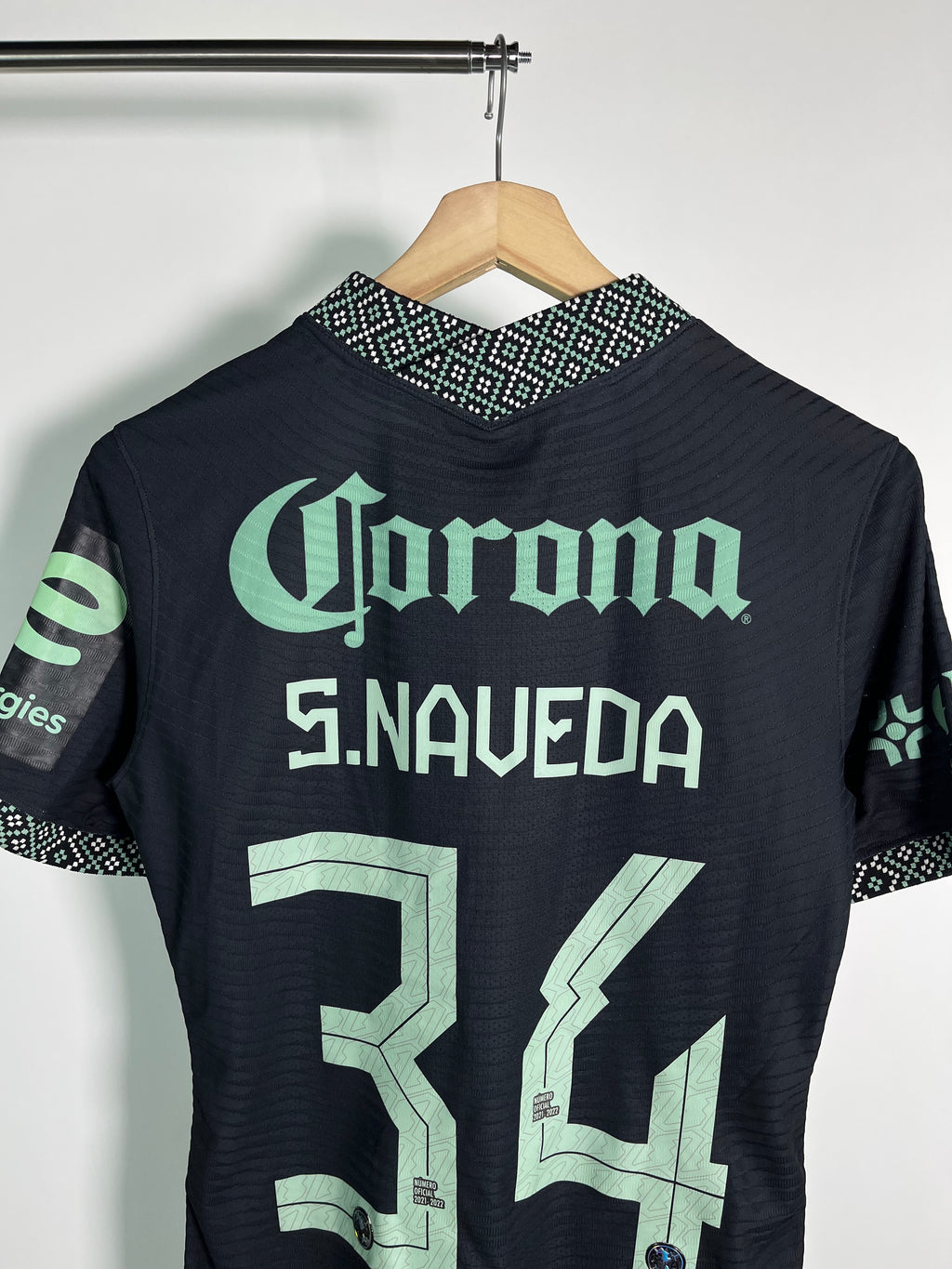 Jersey Club America Tercera 2021 2022 Utilería Santiago Naveda (M)