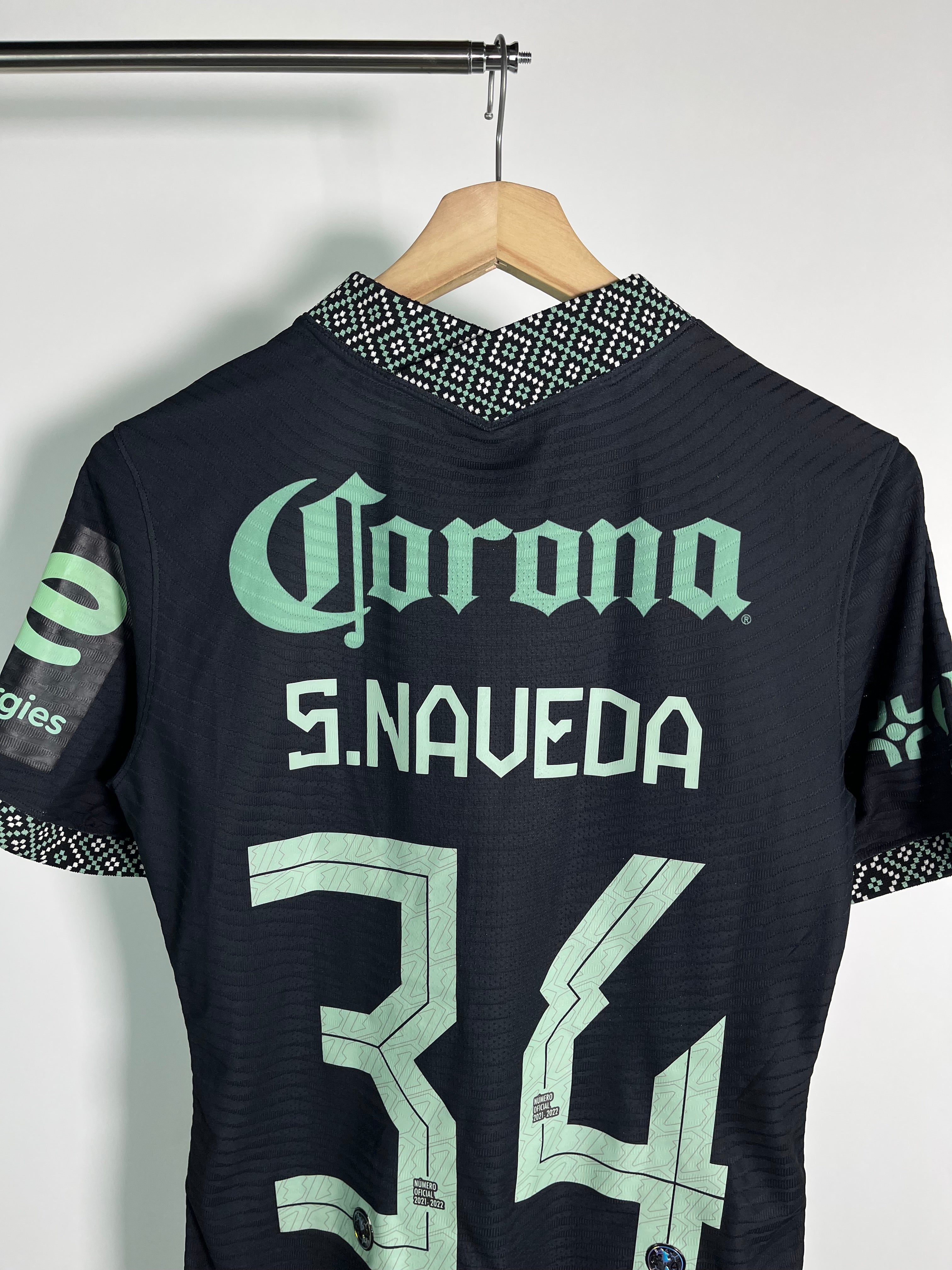 Jersey Club America Tercera 2021 2022 Utilería Santiago Naveda (M)