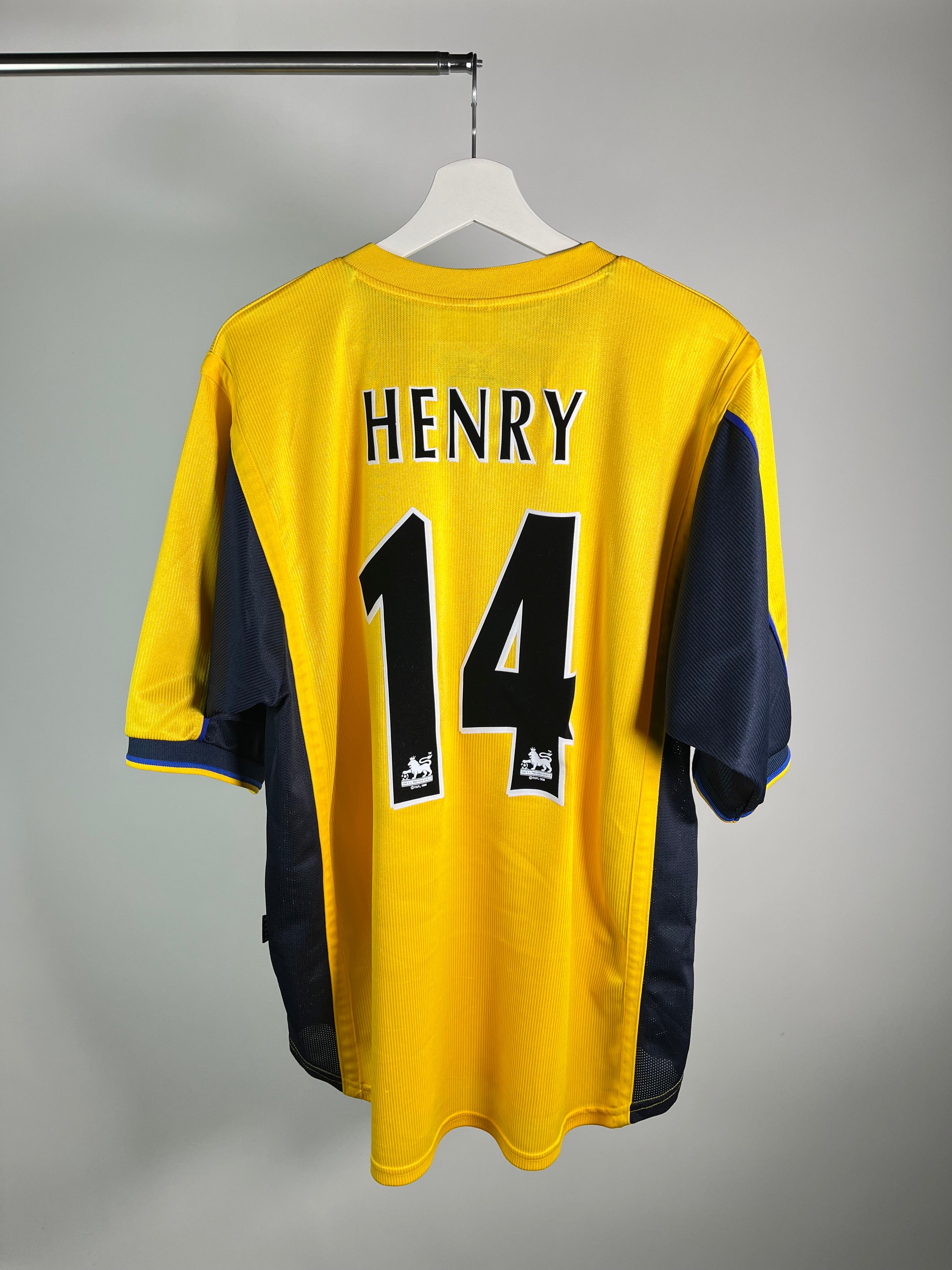 Jersey Arsenal Visita 2000 2001 Thierry Henry (XL)
