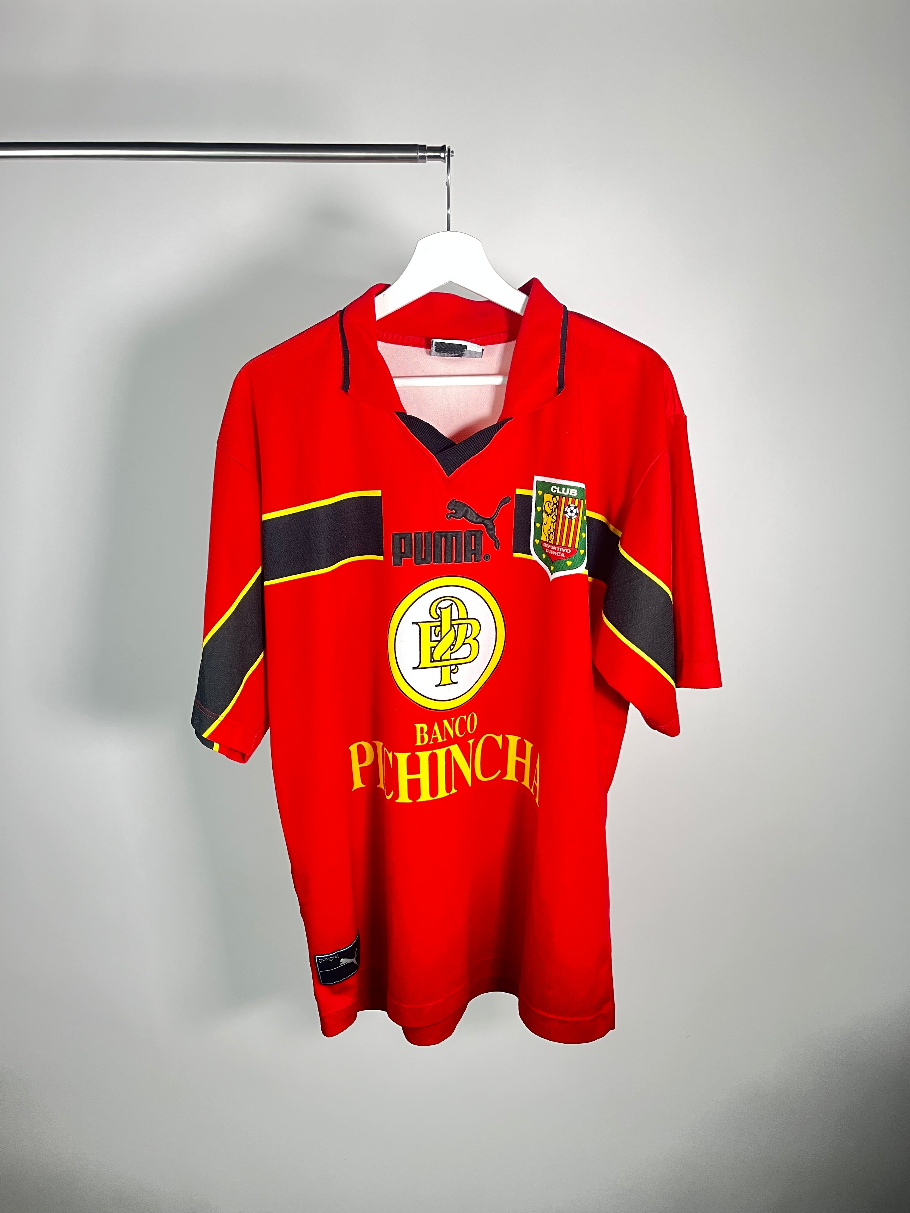 Jersey Deportivo Cuenca Local 1999 2000 (XL)