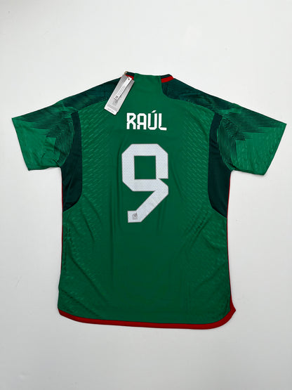 Jersey México Local 2022 2023 Versión Jugador Raúl Jiménez (XL)
