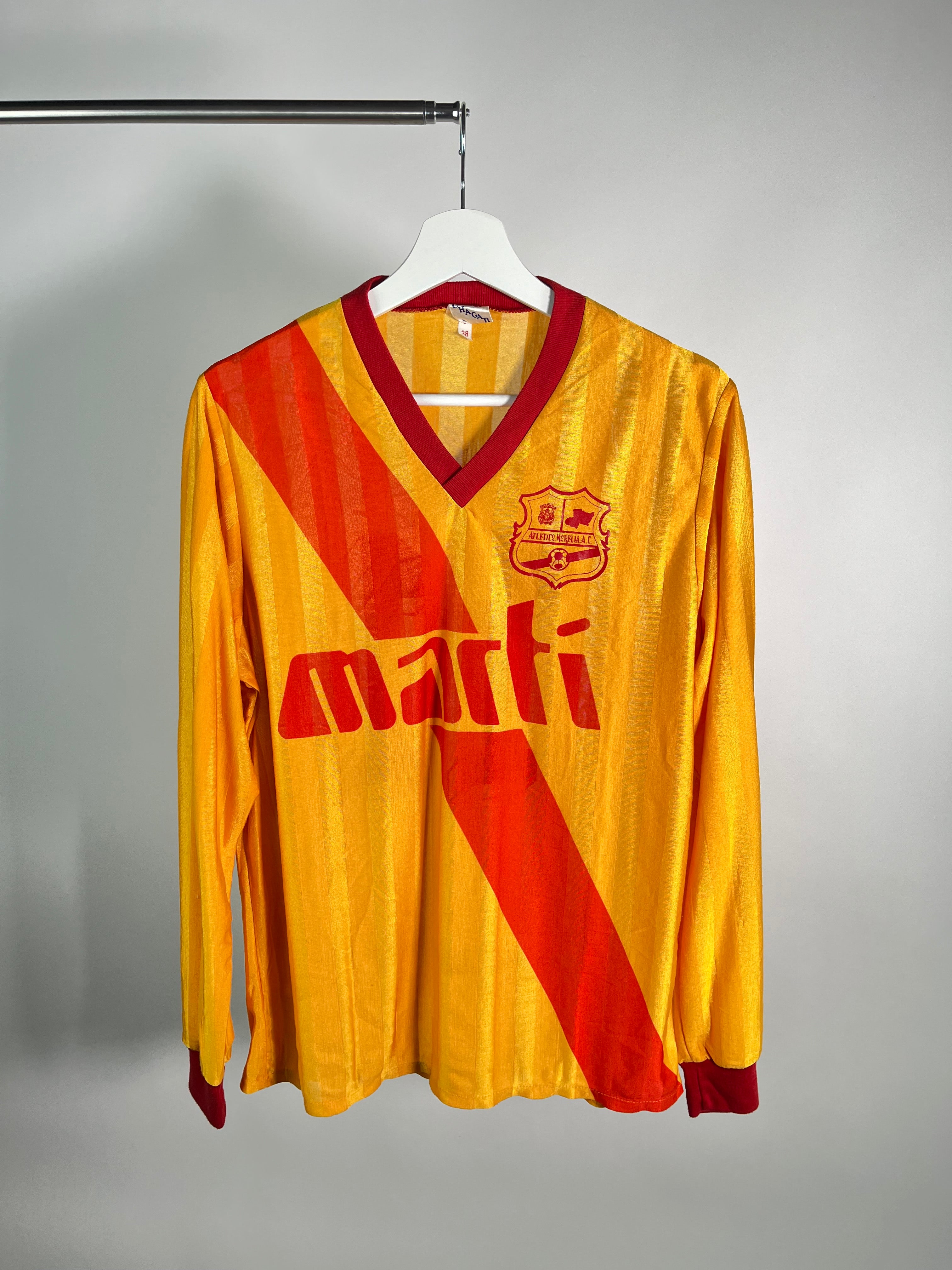 Jersey Atlético Morelia Local 1984 1985 Manga Larga Match Worn (M)