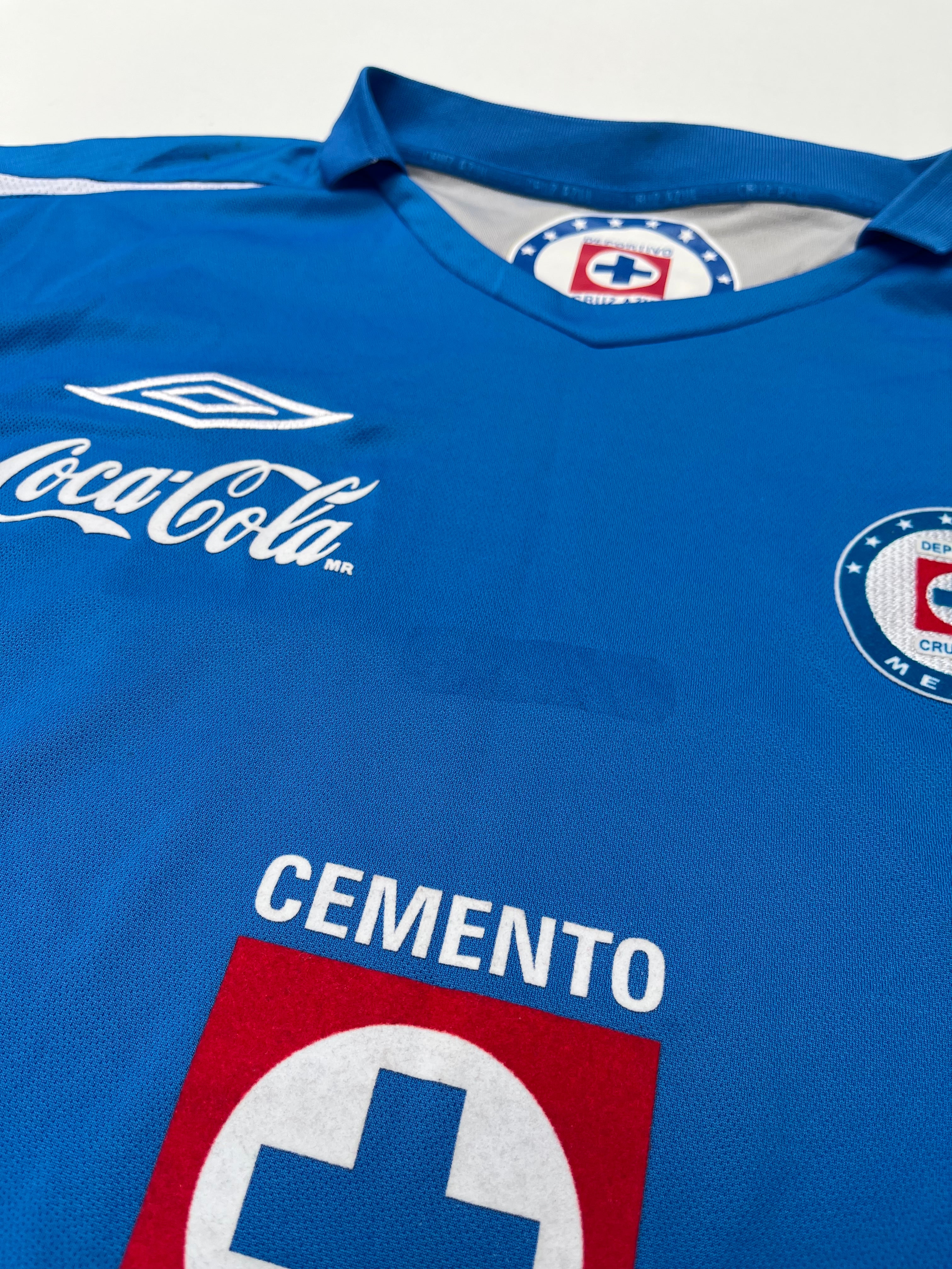 Jersey Cruz Azul Local 2006 2007 *C/Etiquetas* César “Chelito”Delgado (XL)