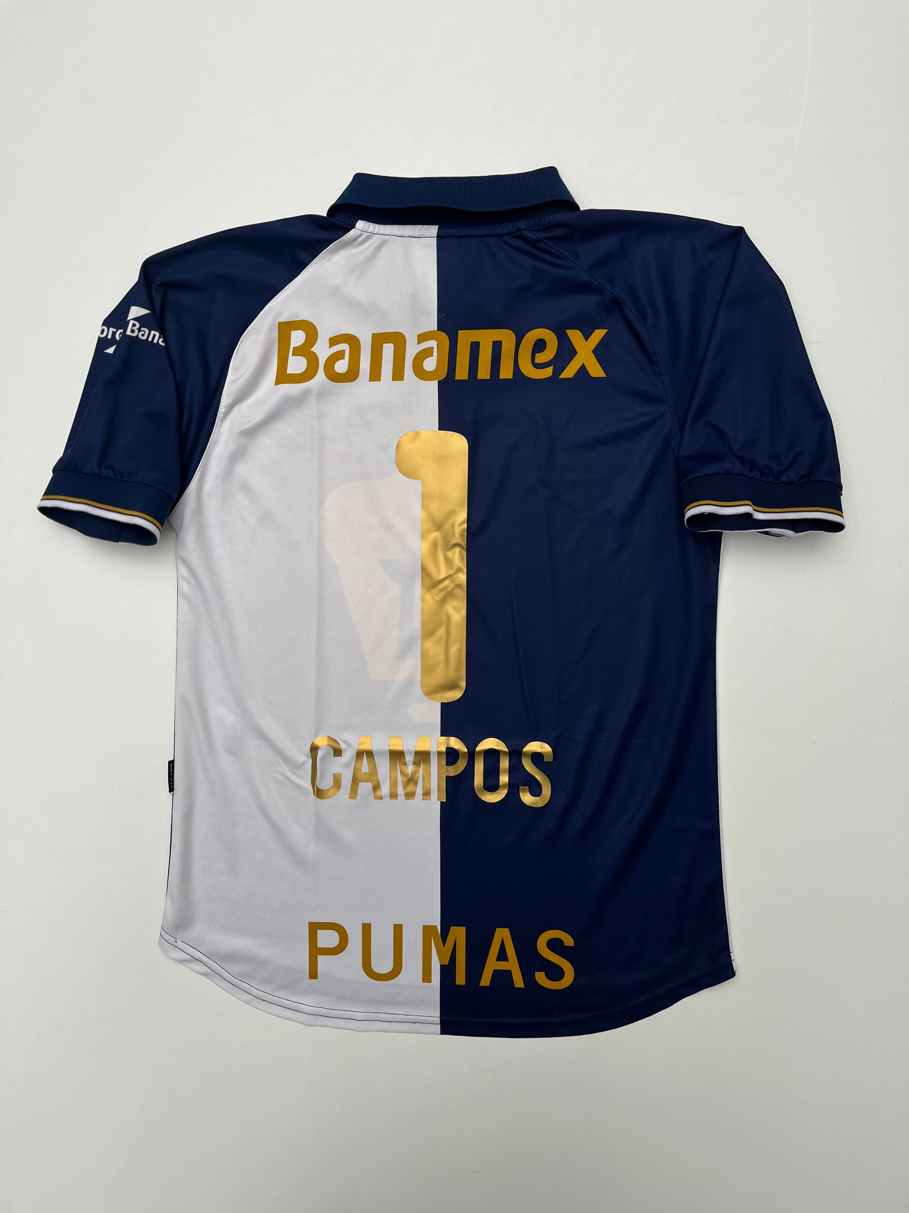 Jersey Pumas Visita 2001 2002 Jorge Campos (M)