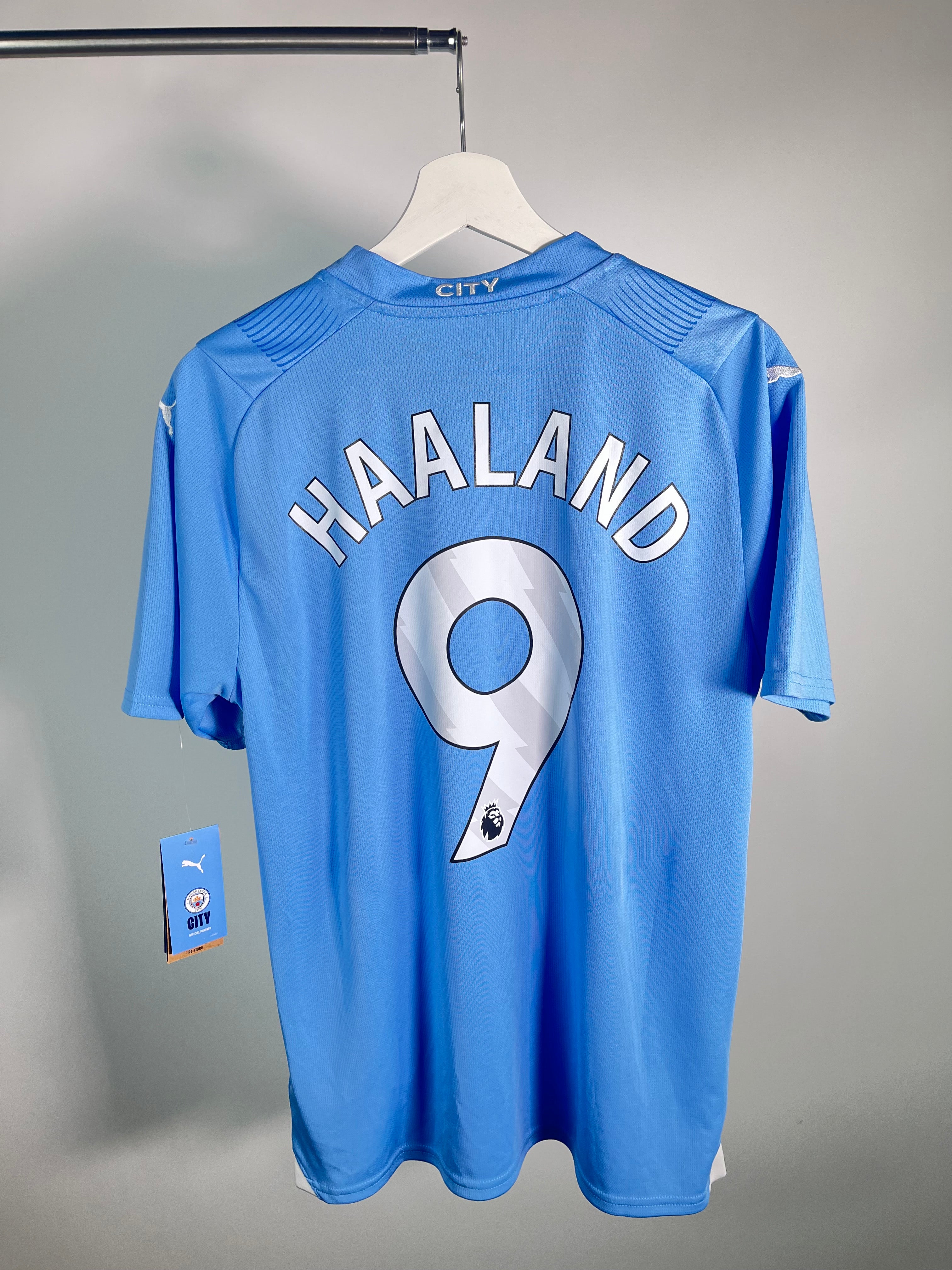 Jersey Manchester City Local 2023 2024 Erling Haaland *C/Etiquetas* (M)