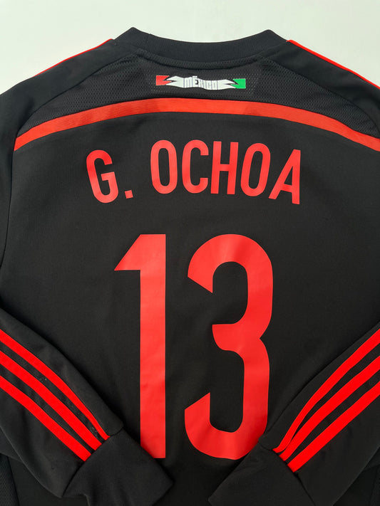 Jersey México Portero 2014 2015 Manga Larga Guillermo Ochoa (S)