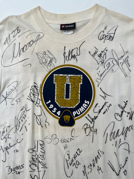 Jersey Pumas Entrenamiento 2004 Autografiada (M)