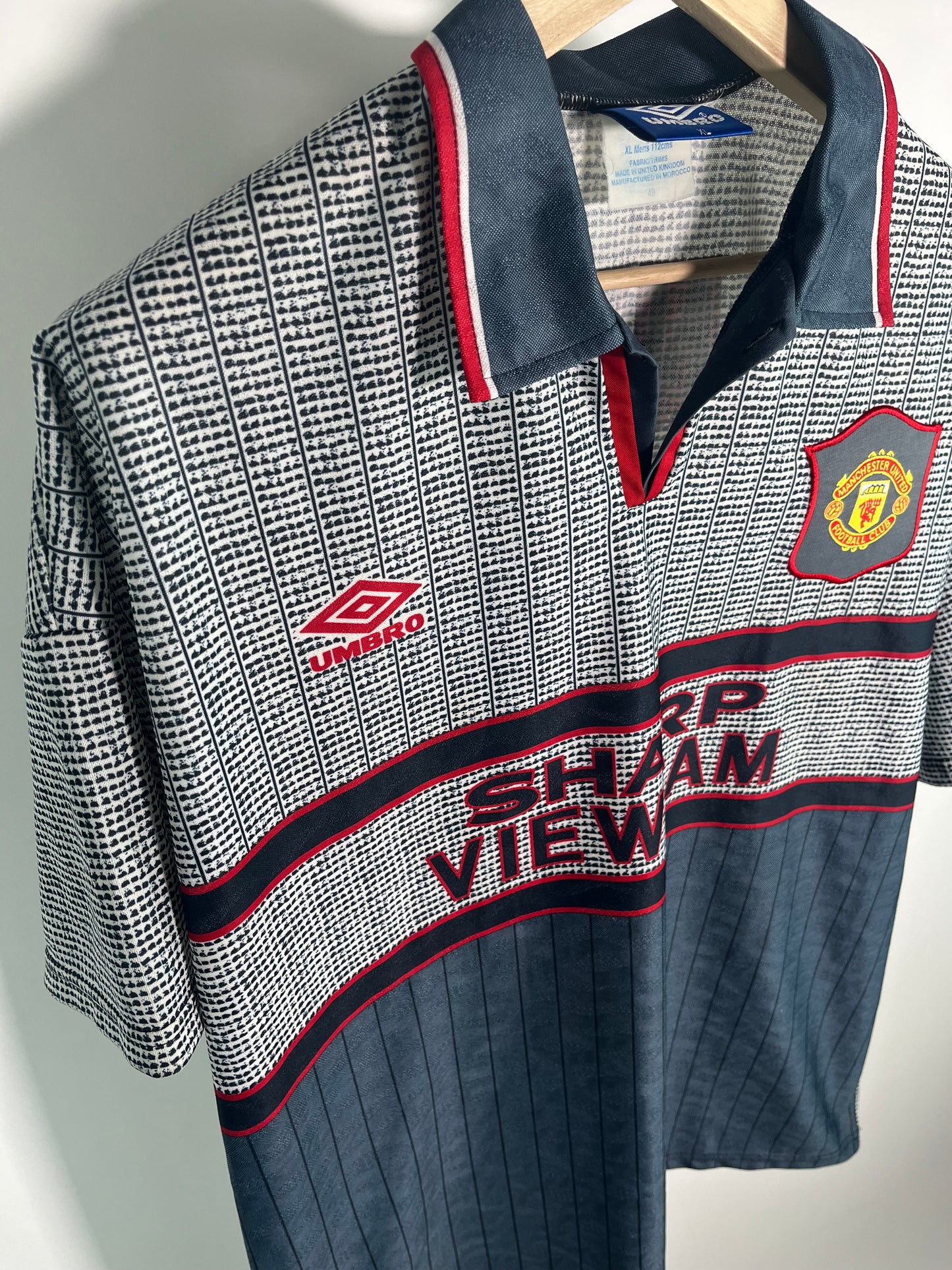 Jersey Manchester United Visita 1995 1996 Éric Cantona (XL)