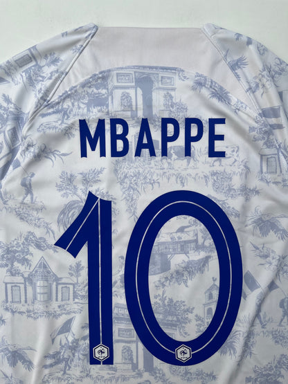 Jersey Francia Visita 2022 2023 Kylian Mbappé (M)