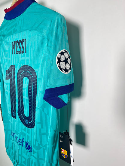 Jersey Barcelona Tercera 2019 2020 *C/Etiquetas* Champions League Lionel Messi (L)