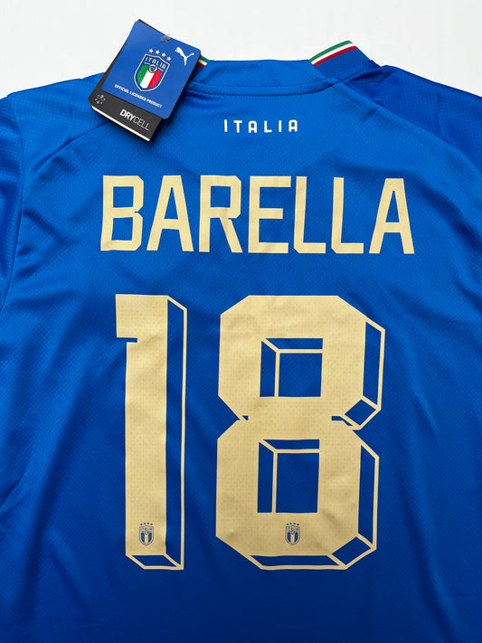 Jersey Italia Local 2022 2023 *C/Etiquetas* Nicolò Barella (M)