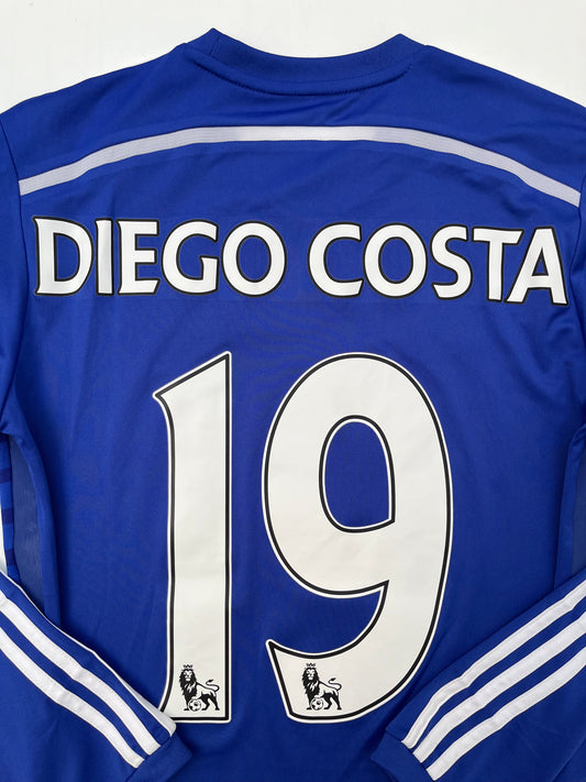 Jersey Chelsea Local 2014 2015 Manga Larga Diego Costa (S)