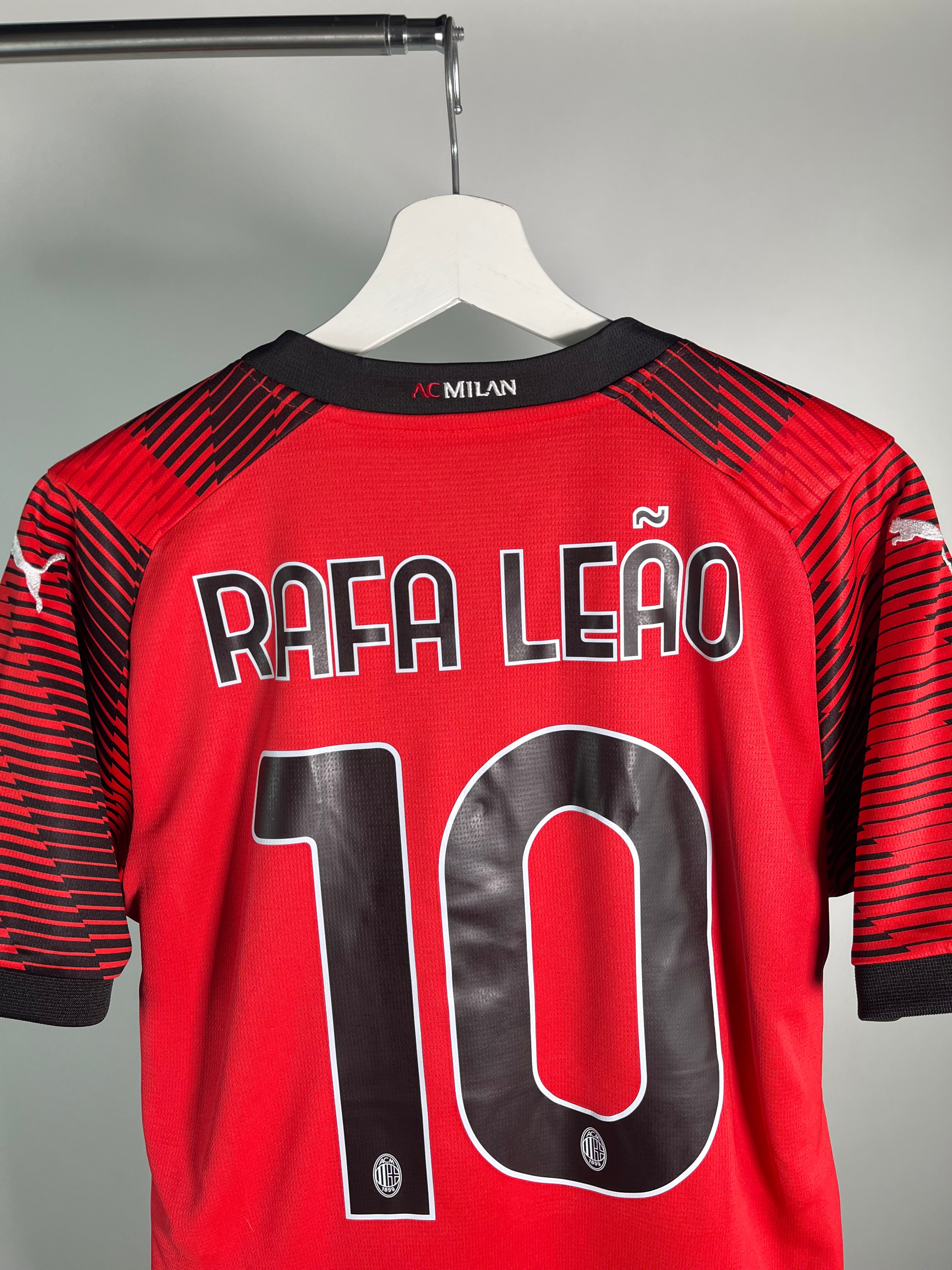 Jersey Ac Milán Local 2023 2024 Rafael Leao (S)
