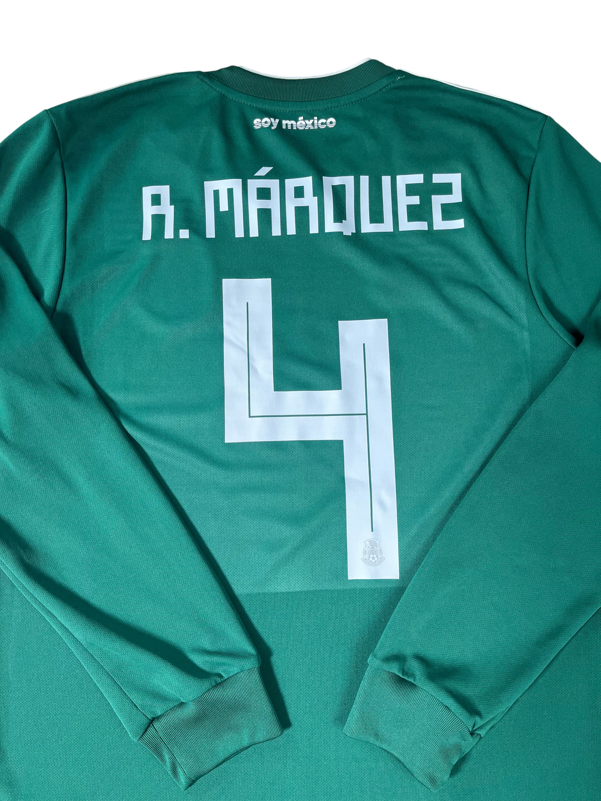 Jersey México Local 2018 2019 Manga Larga Rafael Márquez (M)