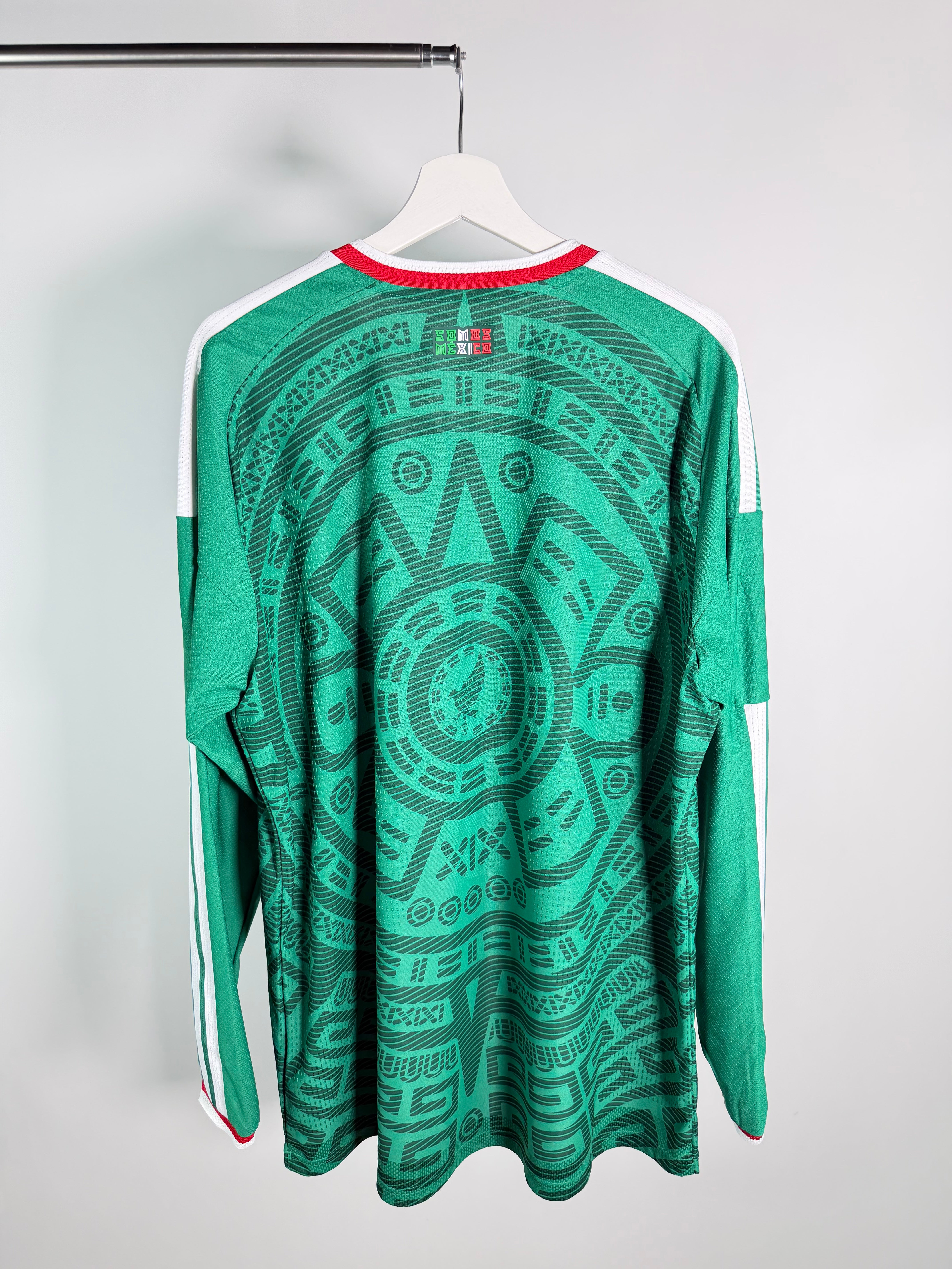 Jersey México Local 2026 2027 Manga Larga Versión Jugador (XL)