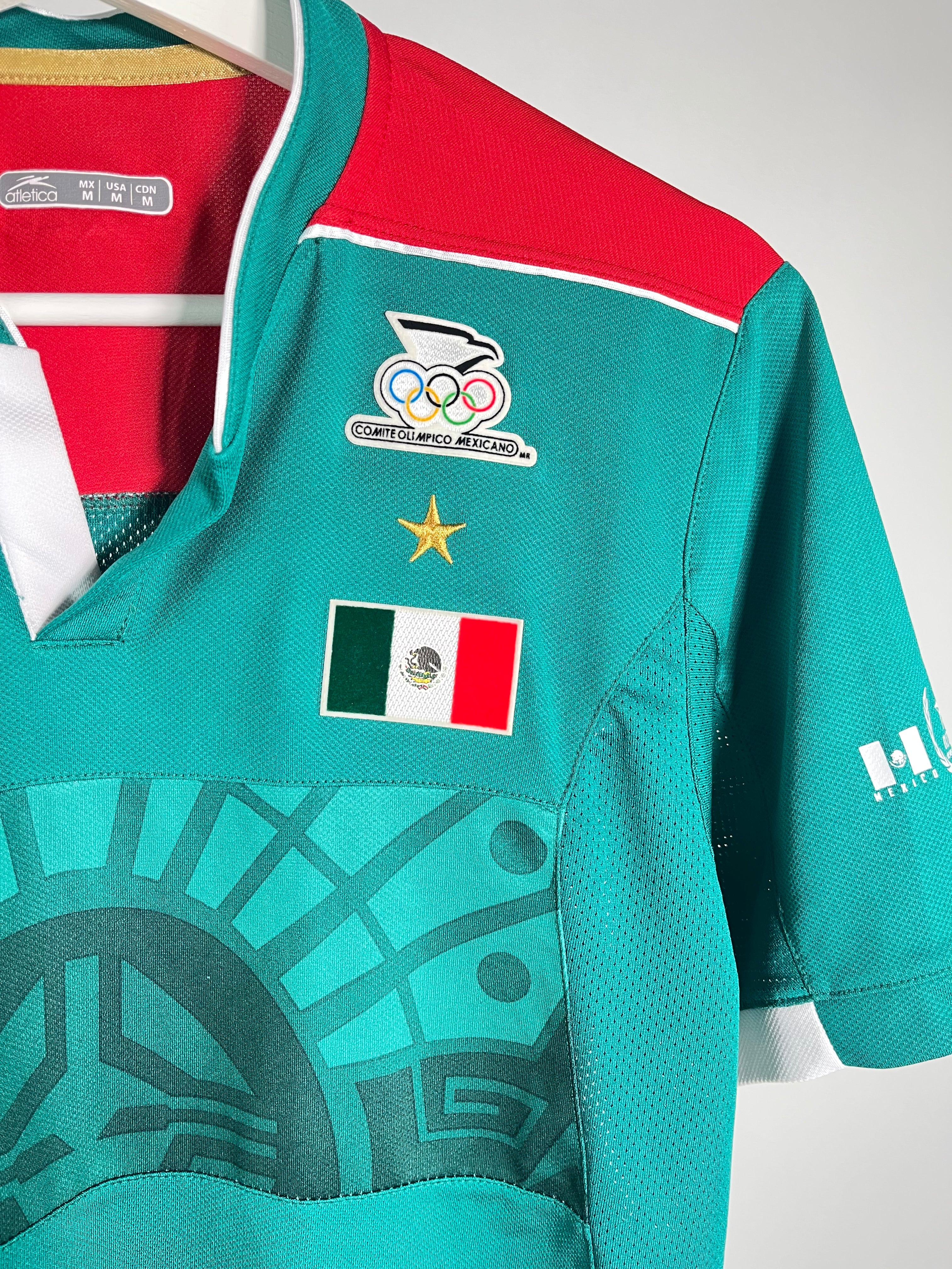 Jersey México Local 2012 *Match Detail vs Brasil* Olimpiadas (M)