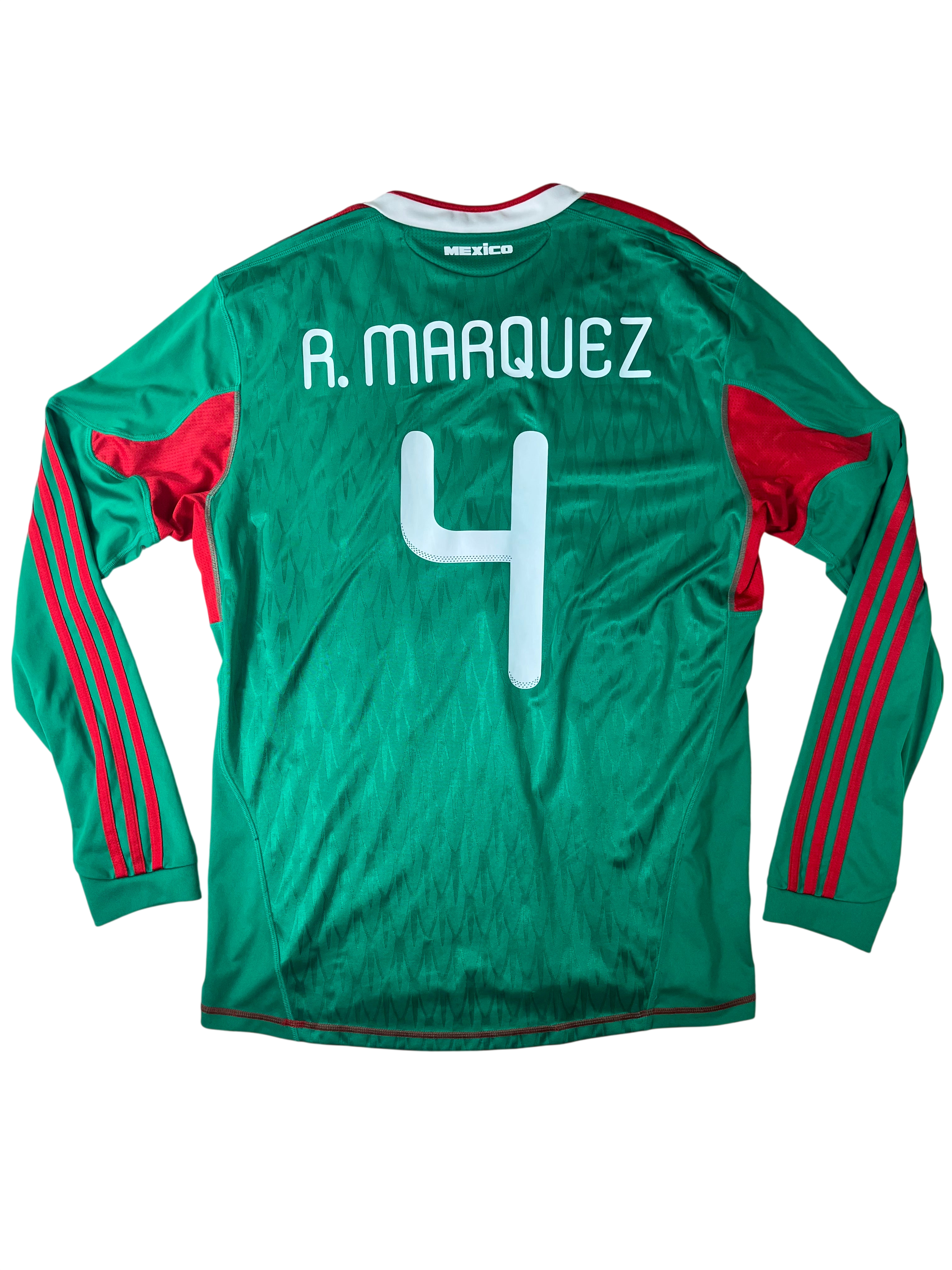 Jersey México Local 2010 2011 Manga Larga Rafael Márquez (L)
