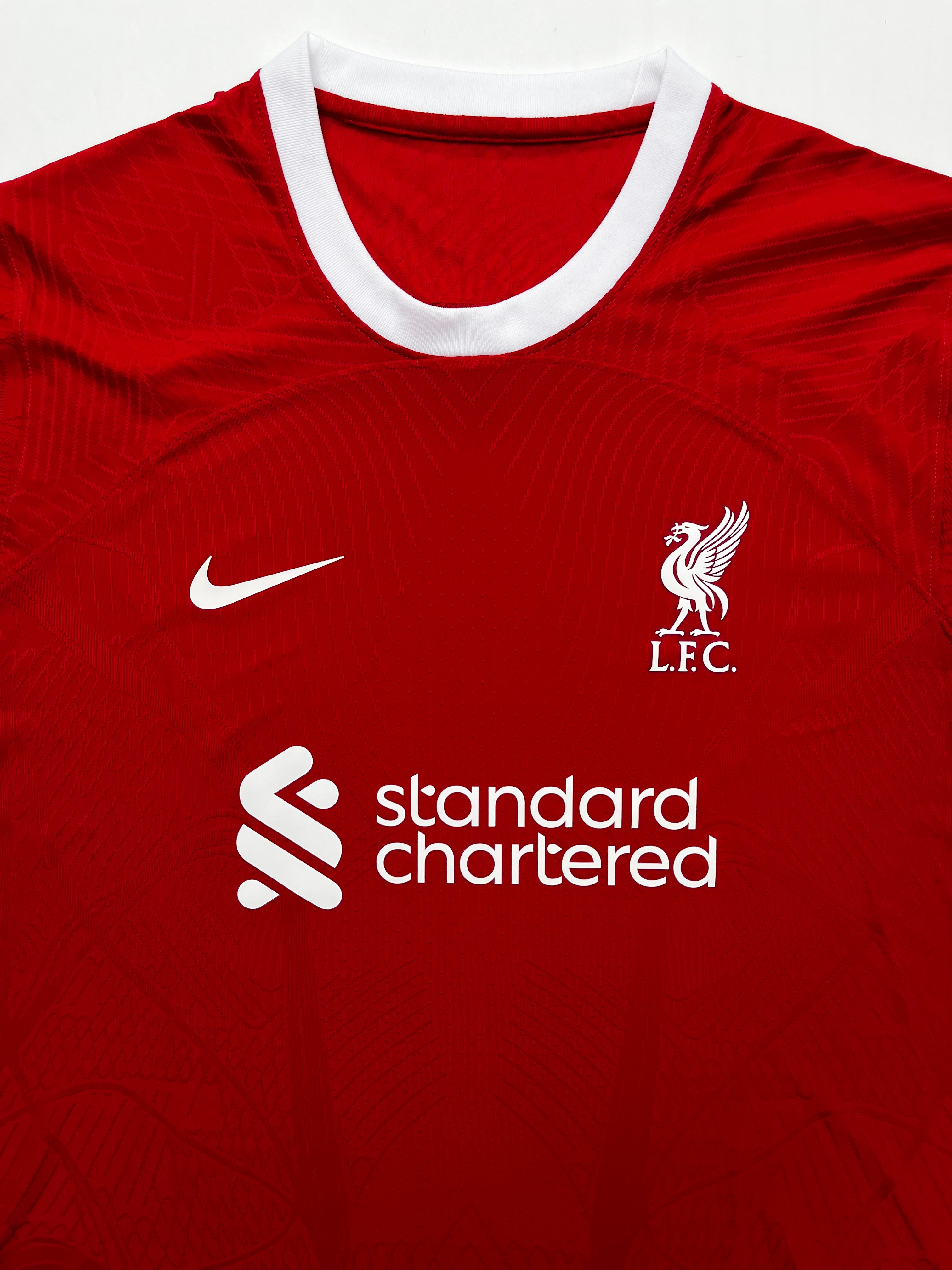 Jersey Liverpool Local 2023 2024 Versión Jugador *C/Etiquetas* (XL)