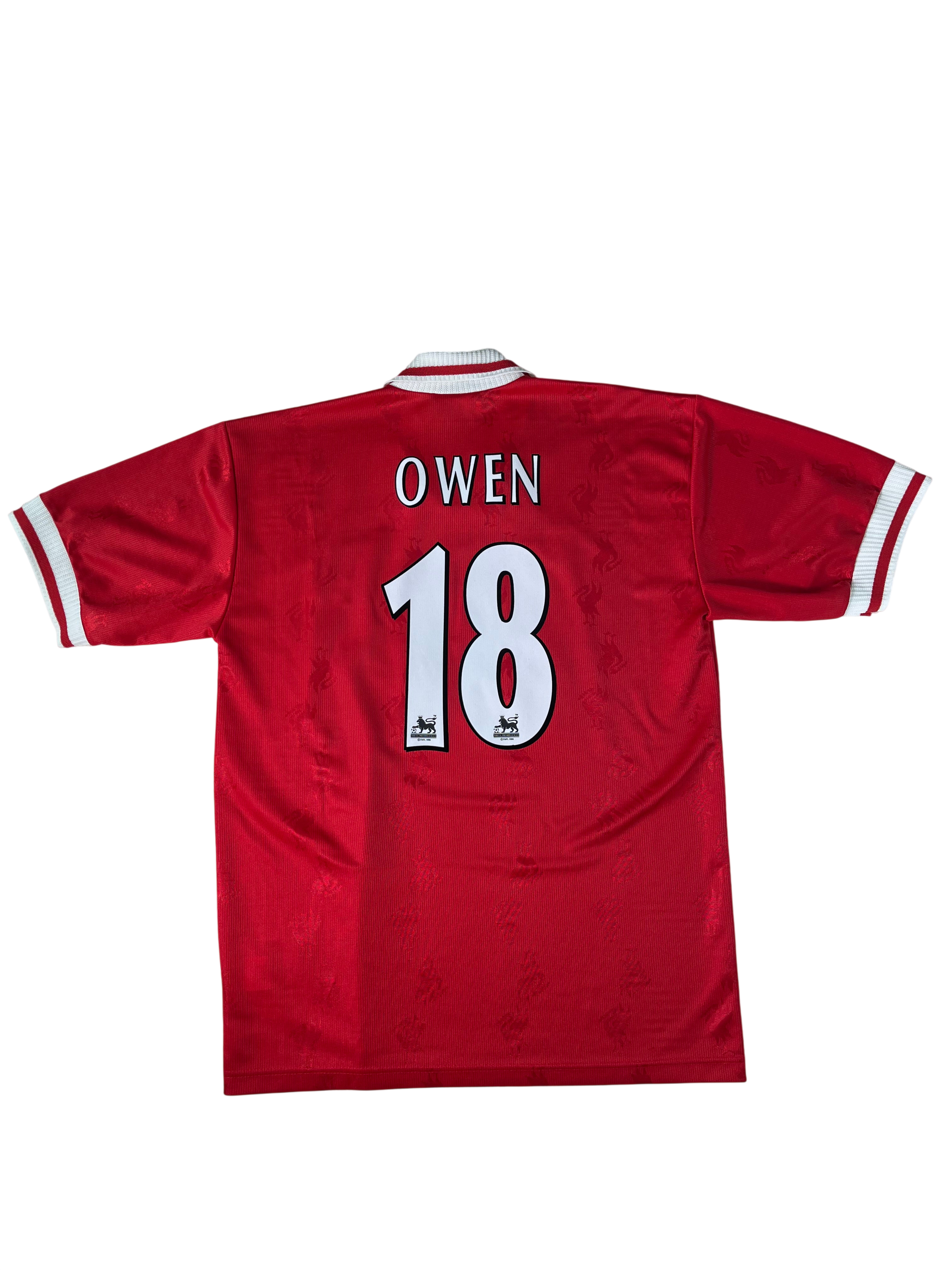 Jersey Liverpool Local 1997 1998 Michael Owen (L)