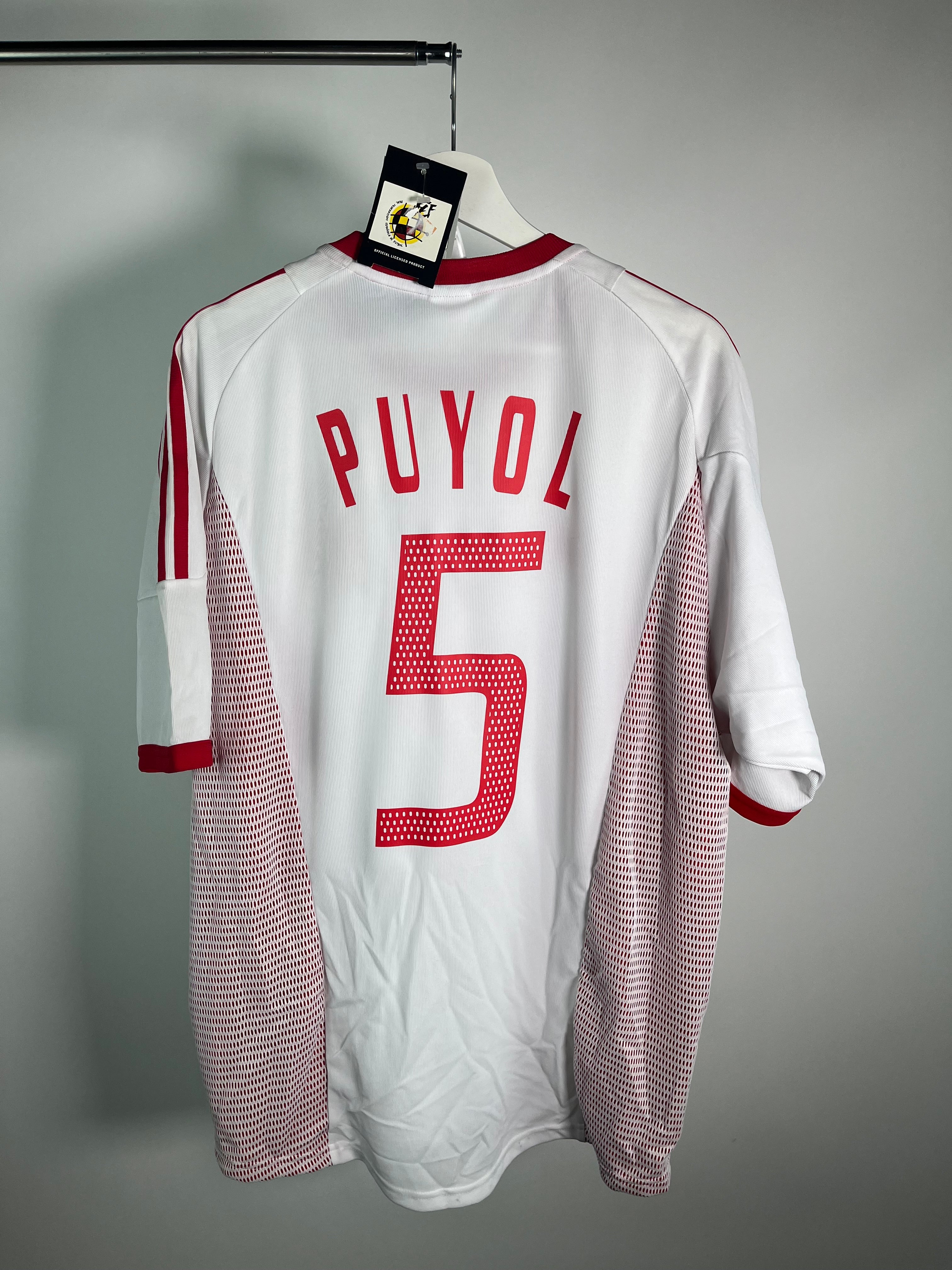 Jersey España Visita 2002 2004 Carles Puyol *C/Etiquetas* (L)