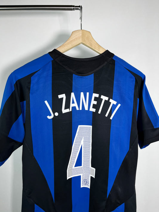 Jersey Inter de Milan Local 2005 2006 Javier Zanetti (S)