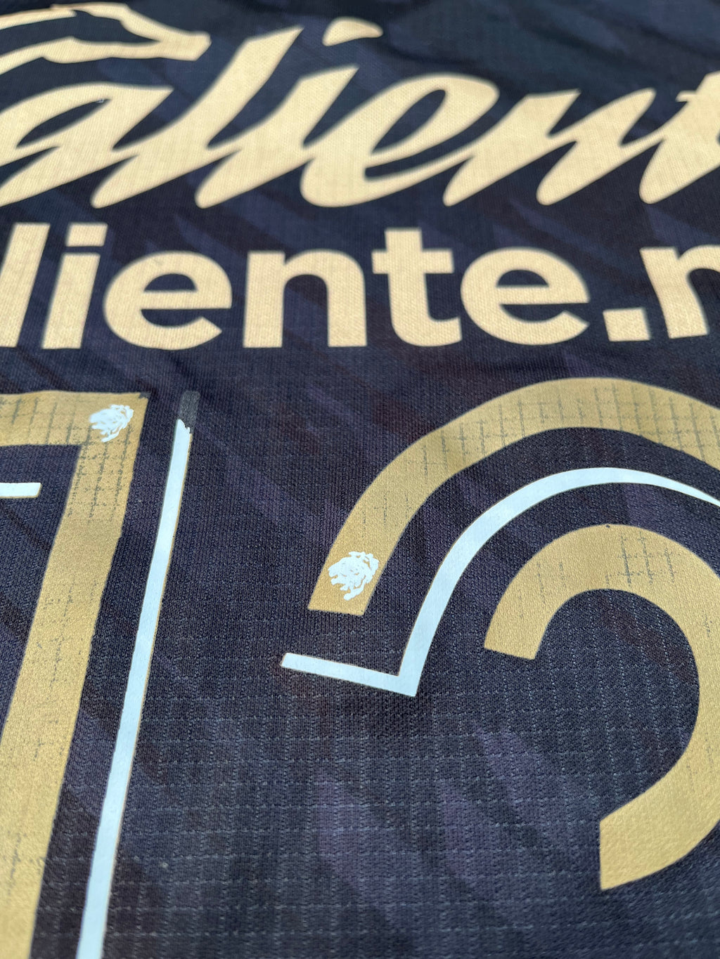 Jersey León Visita 2020 2021 Match Worn Ángel Mena (S)