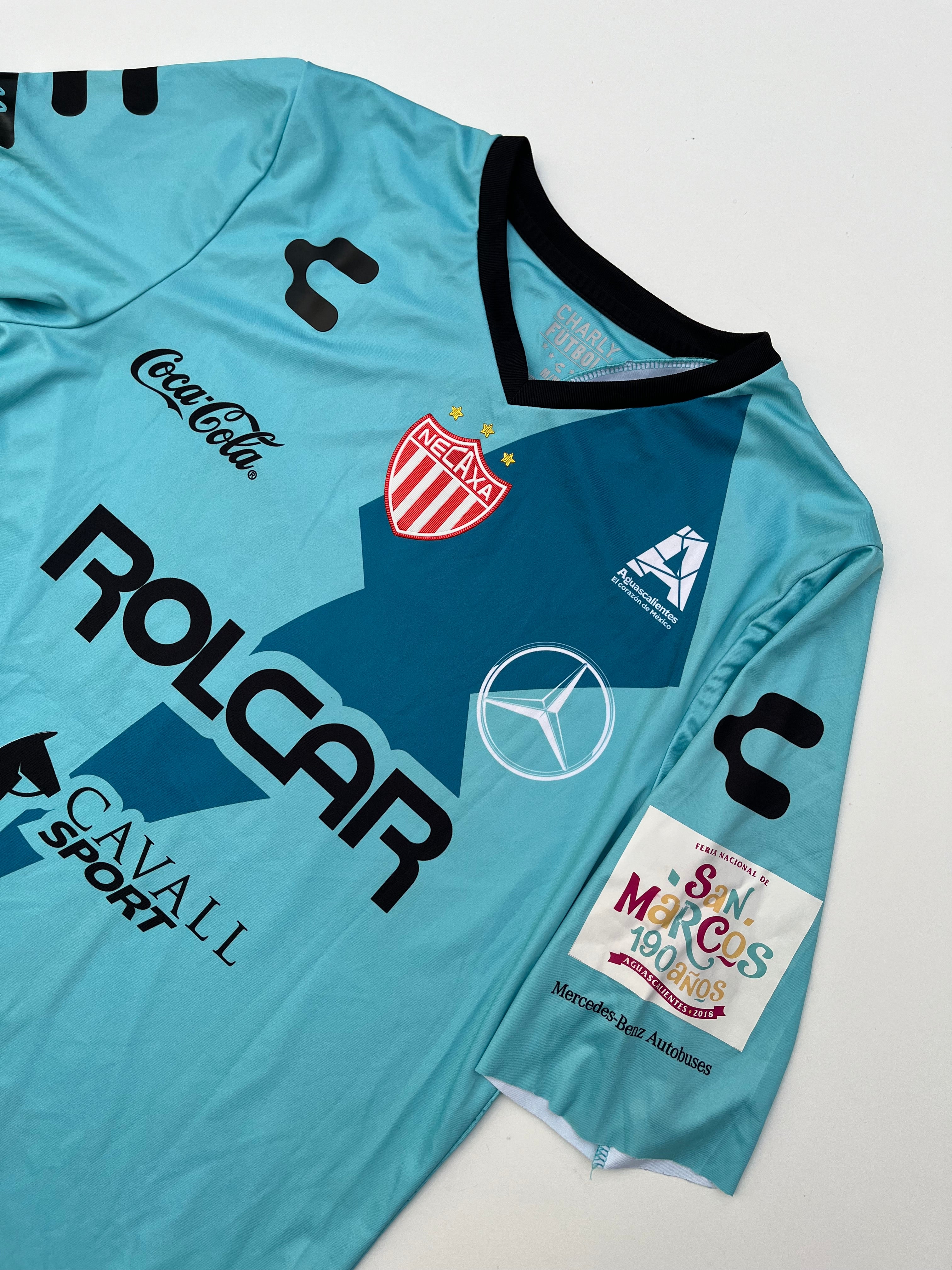 Jersey Necaxa Portero 2017 2018 Match Worn Marcelo Barovero (M)