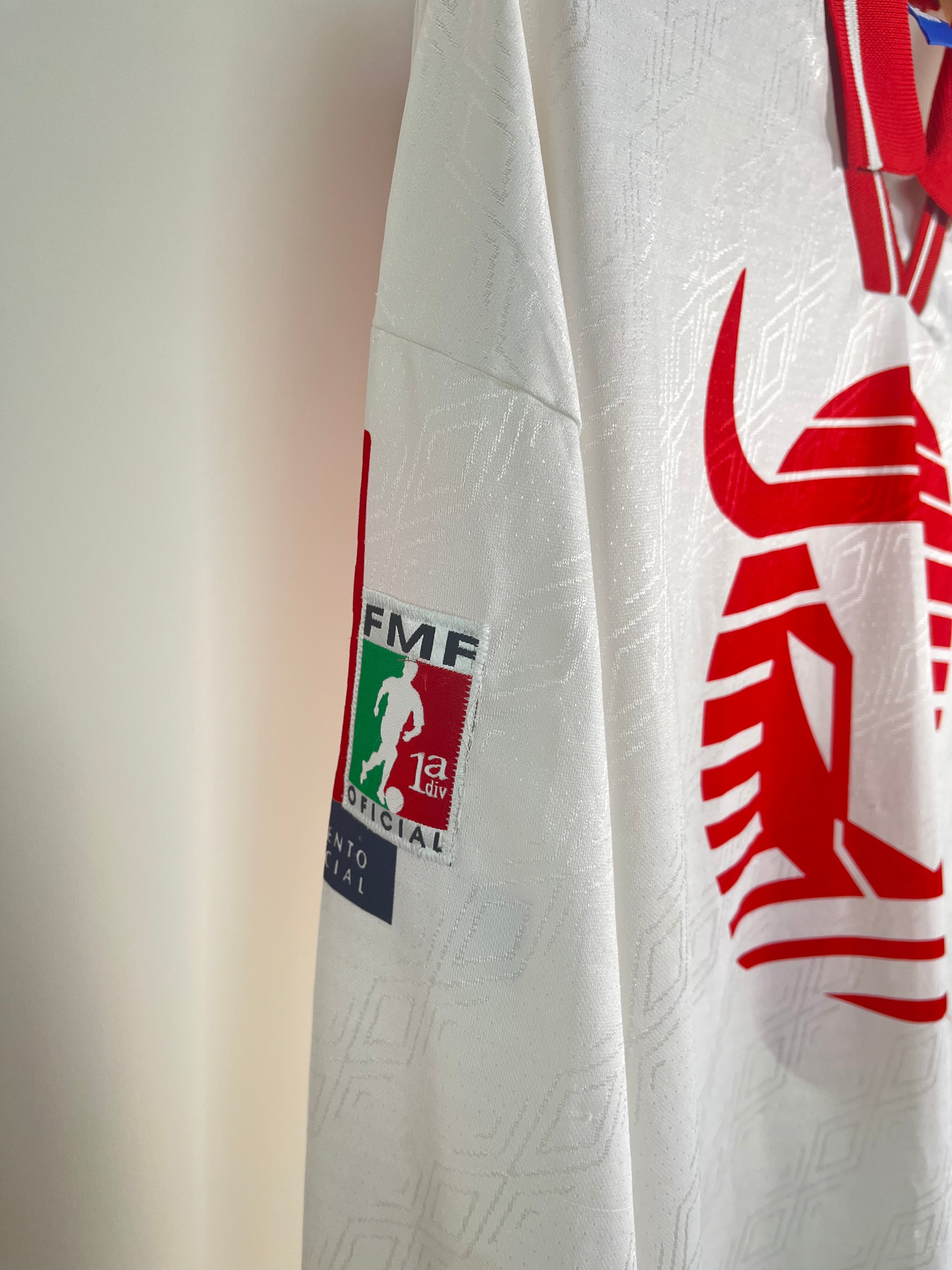 Jersey Toros Neza Visita 1995 1996 Manga Larga Utilería Fernando Guijarro Martínez (XL)