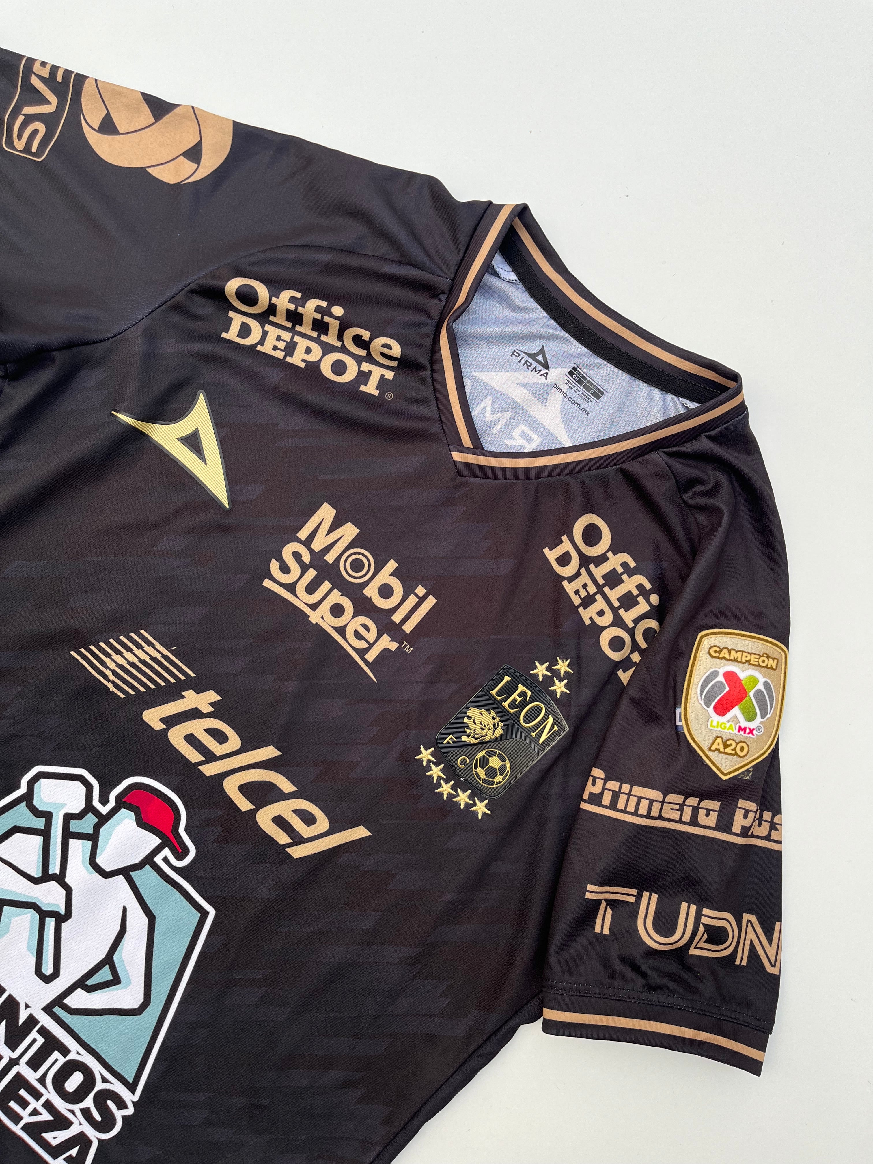 Jersey León Visita 2020 2021 Match Worn Ángel Mena (S)