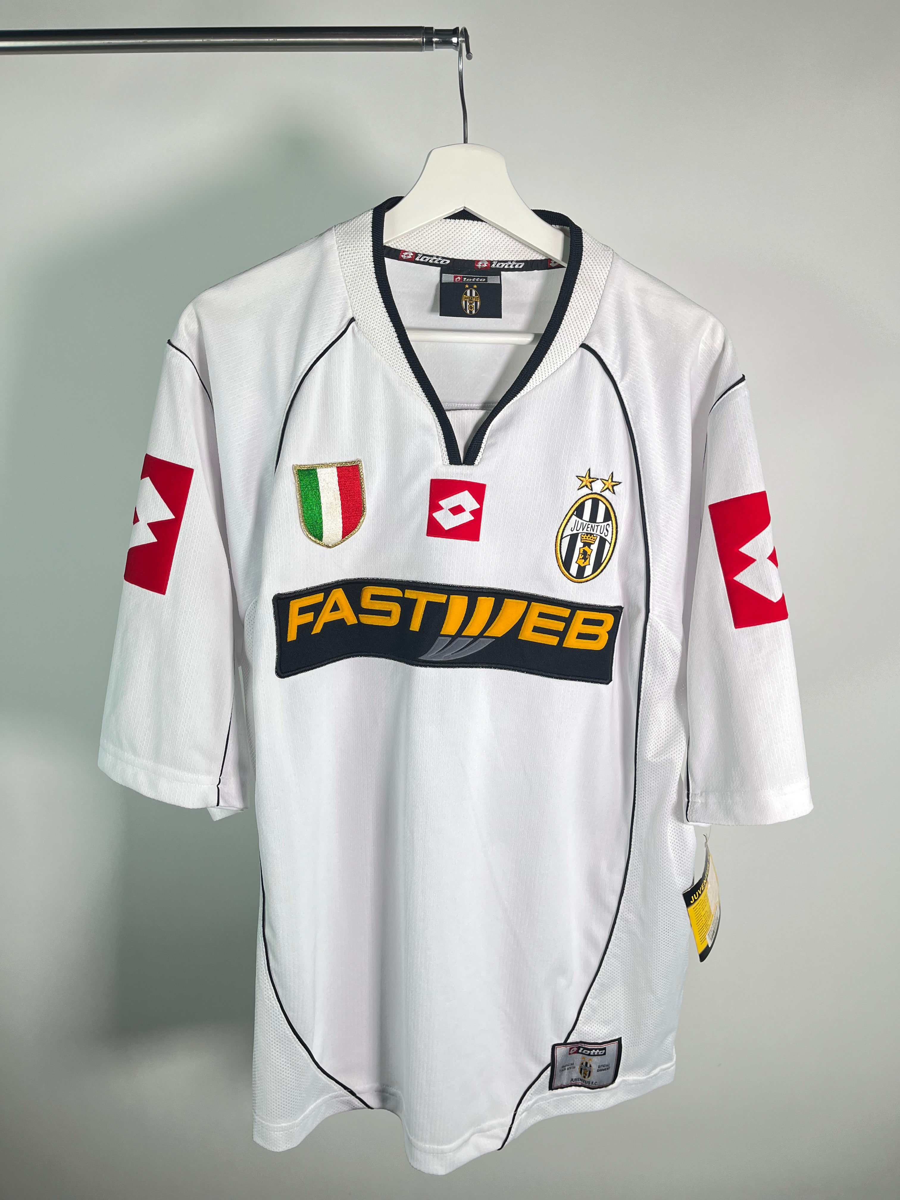 Jersey Juventus Visita 2002 2003 Alessandro Del Piero *C/Etiquetas* (XL)