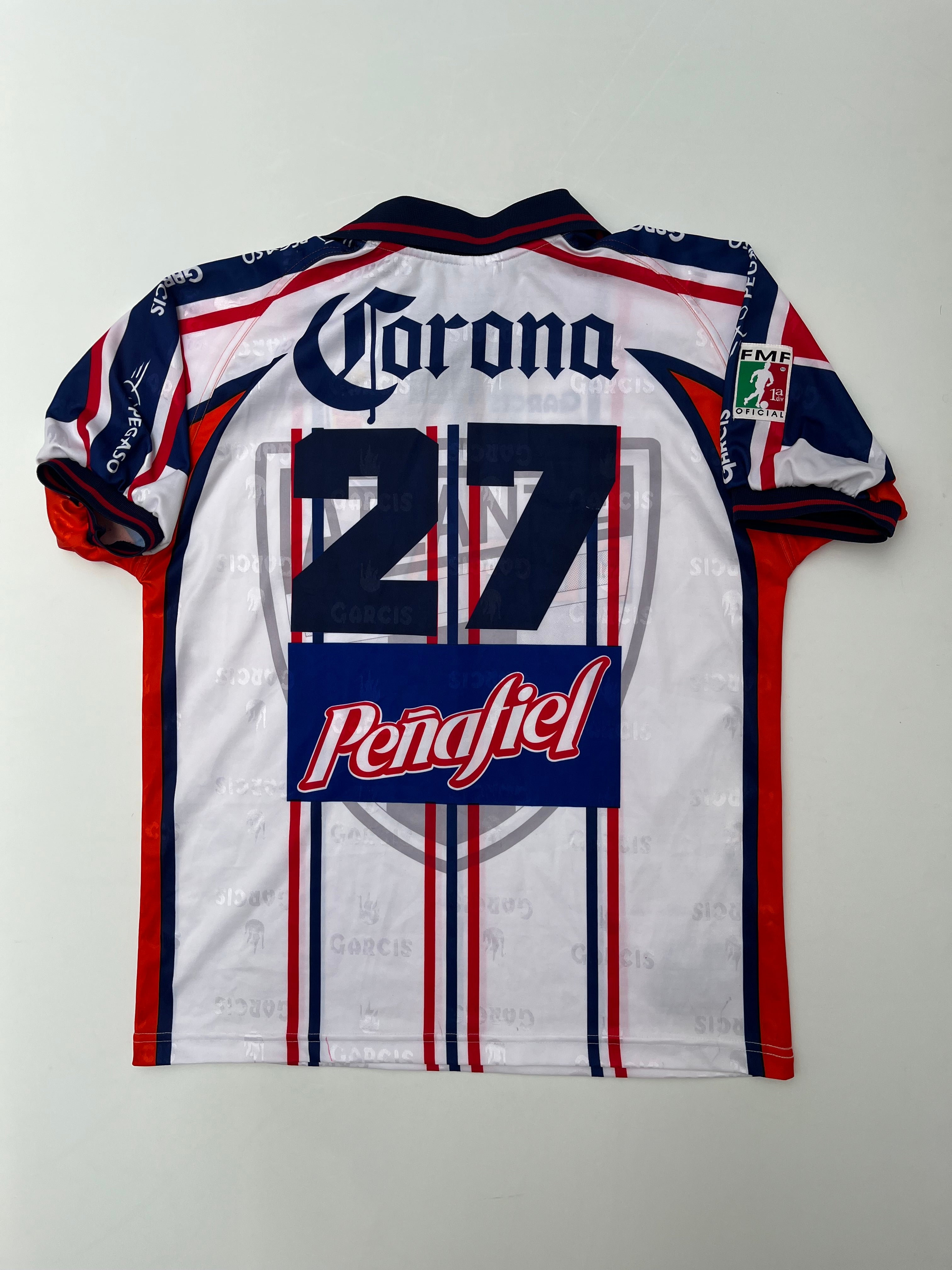 Jersey Atlante Visita 2000 2001 Utilería Carlos Hermosillo (XL)