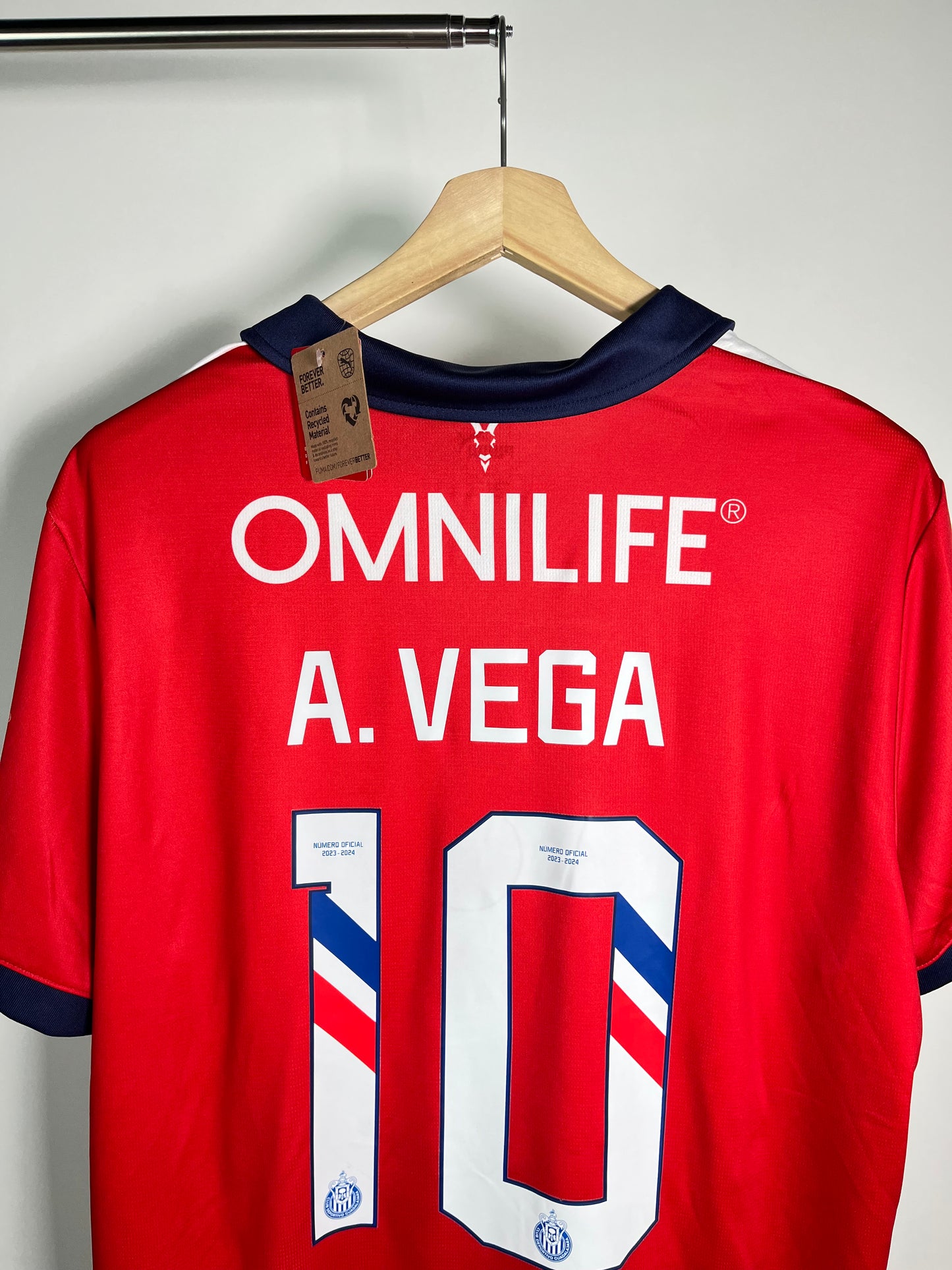 Jersey Chivas Local 2023 2024 Alexis Vega (XXL)