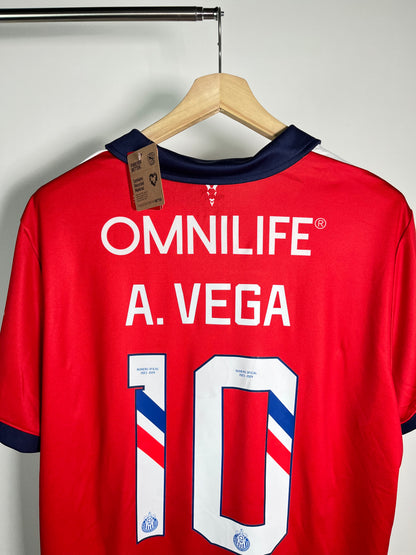 Jersey Chivas Local 2023 2024 Alexis Vega (XXL)