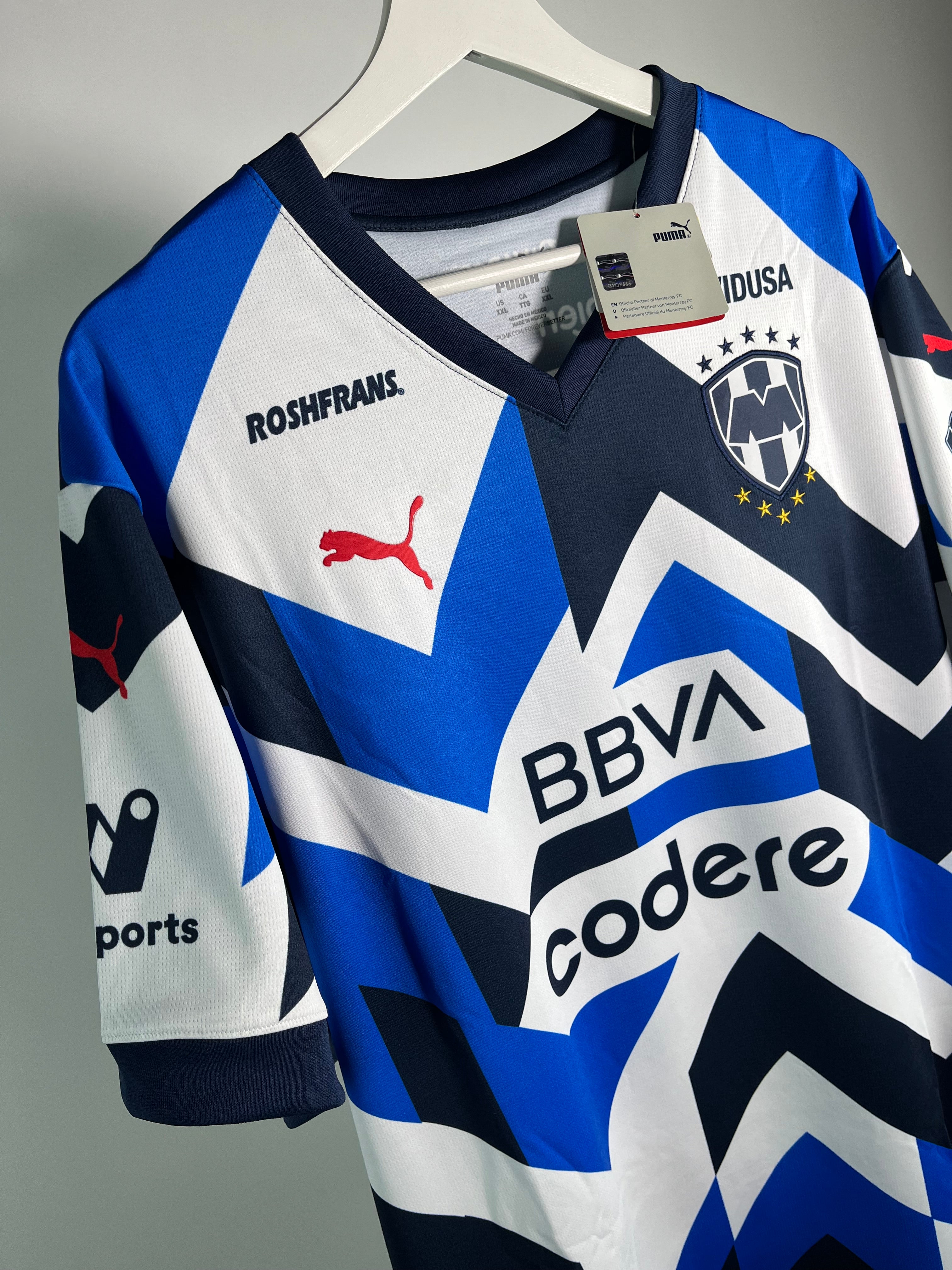Jersey Rayados Monterrey Tercera 2023 2024 *C/Etiquetas* (XXL)
