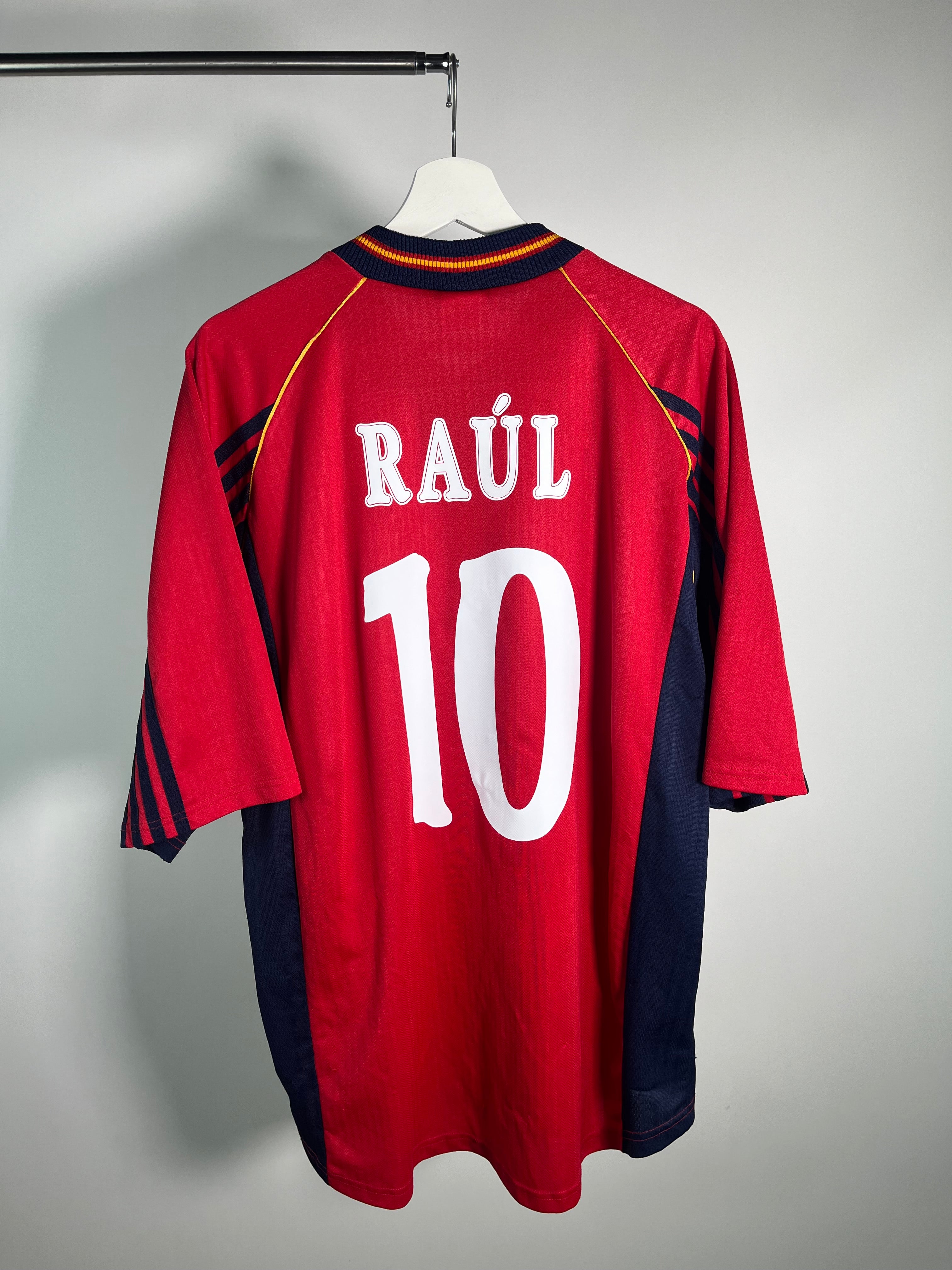 Jersey España Local 1998 2000 Raúl González (XL)