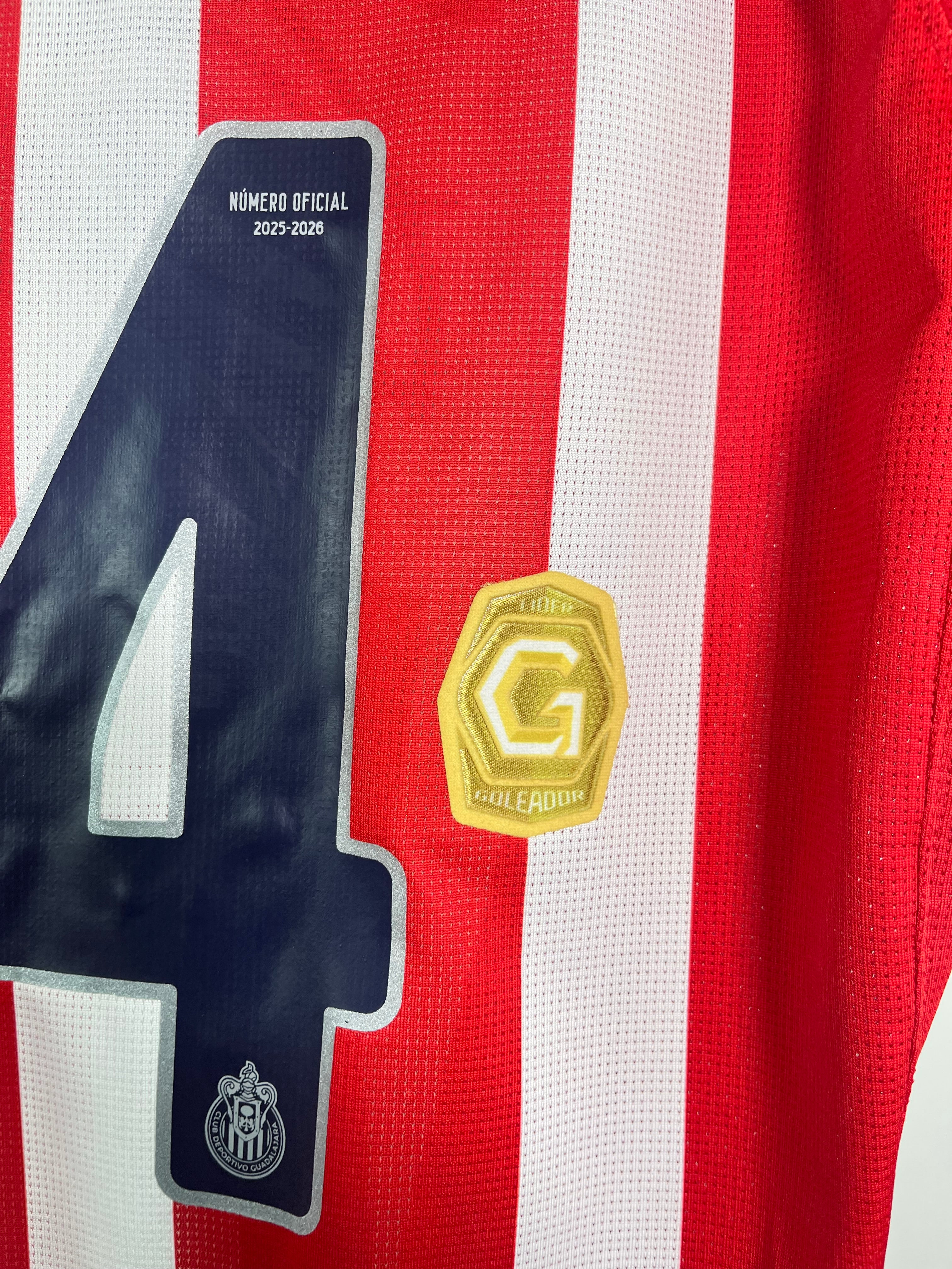 Jersey Chivas Local 2025 2026 Versión Jugador Armando González *C/Etiquetas*(L)