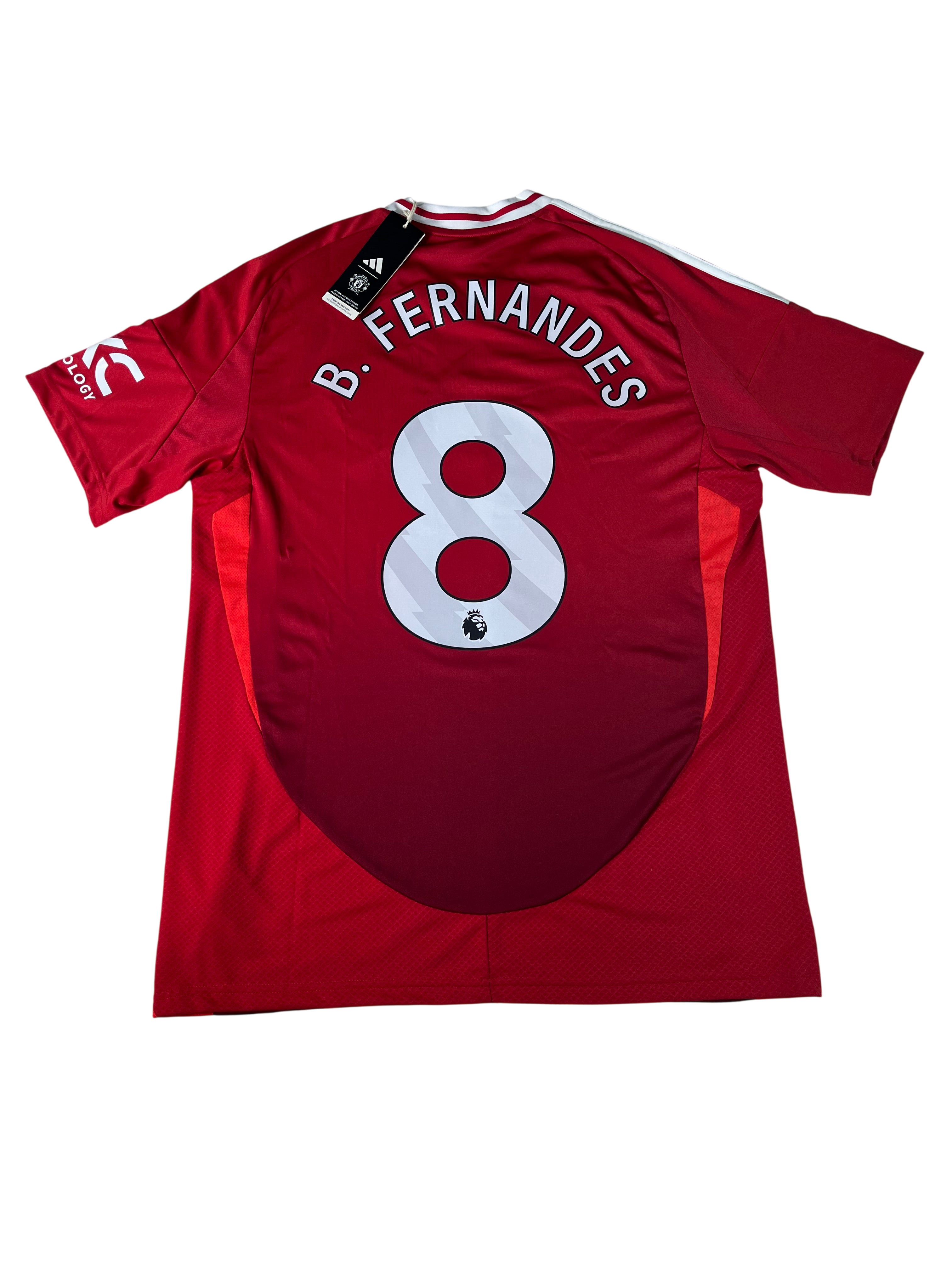Jersey Manchester United Local 2024 2025 *C/Etiquetas* Bruno Fernandes (L)