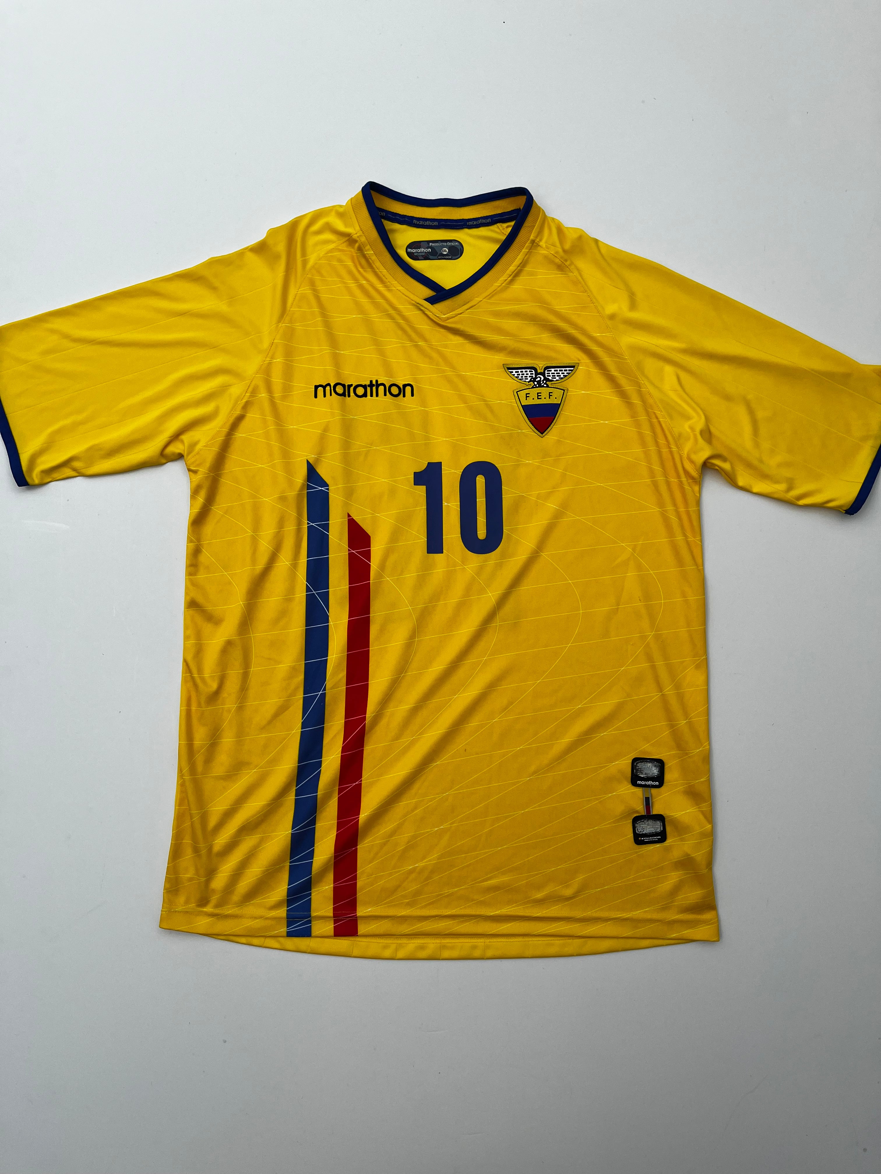 Jersey Ecuador Local 2003 2005 Álex Aguinaga (XXL)